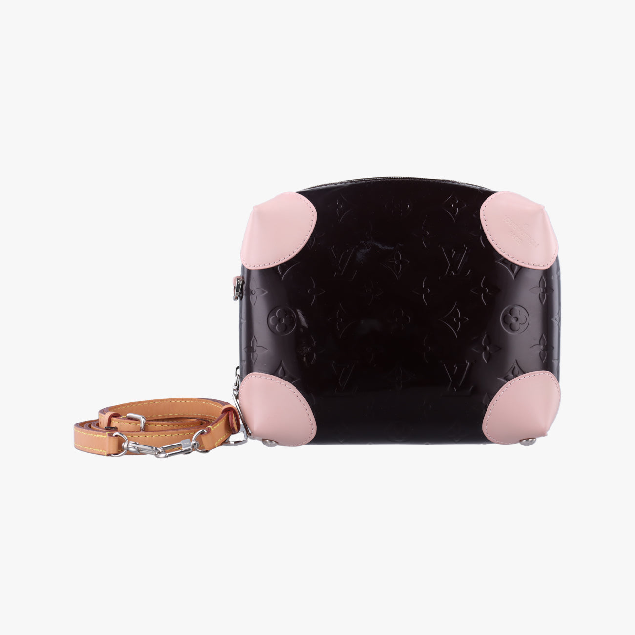 Miroir Venice AMARANTE×ROSE BALLERINE Leather×Vernis PL0168