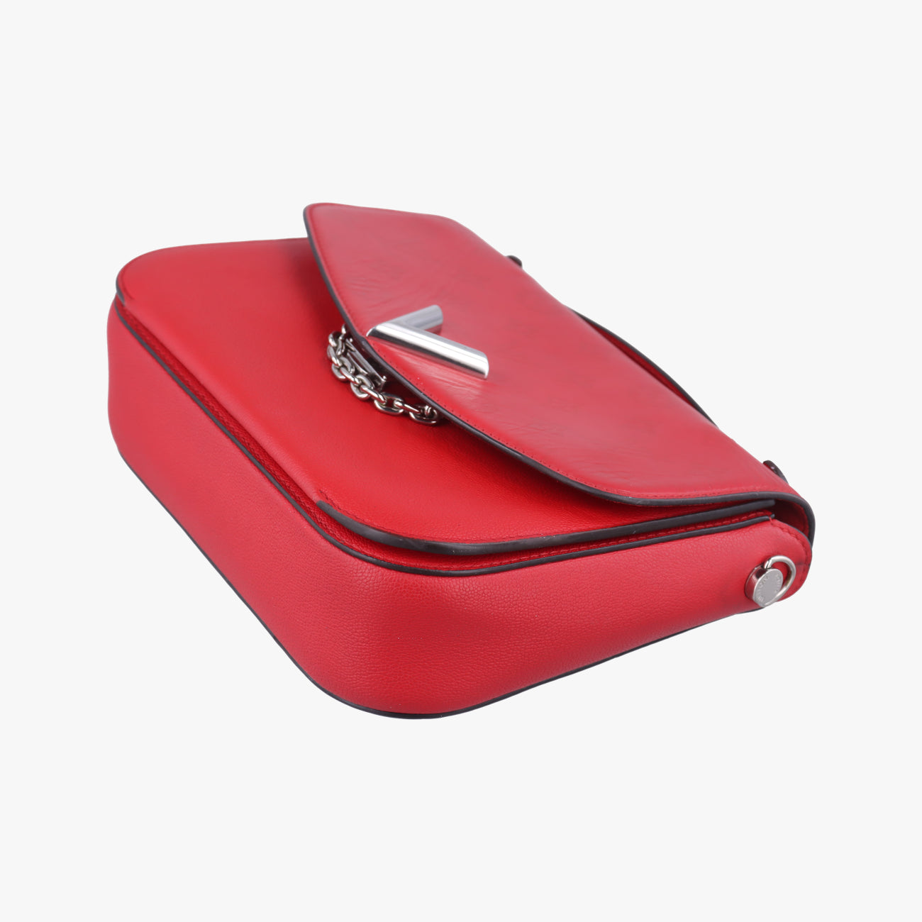 Pre-owned Louis Vuitton Very Chain Bag Ruby leather M44285 shoulderbag | stylenewstar