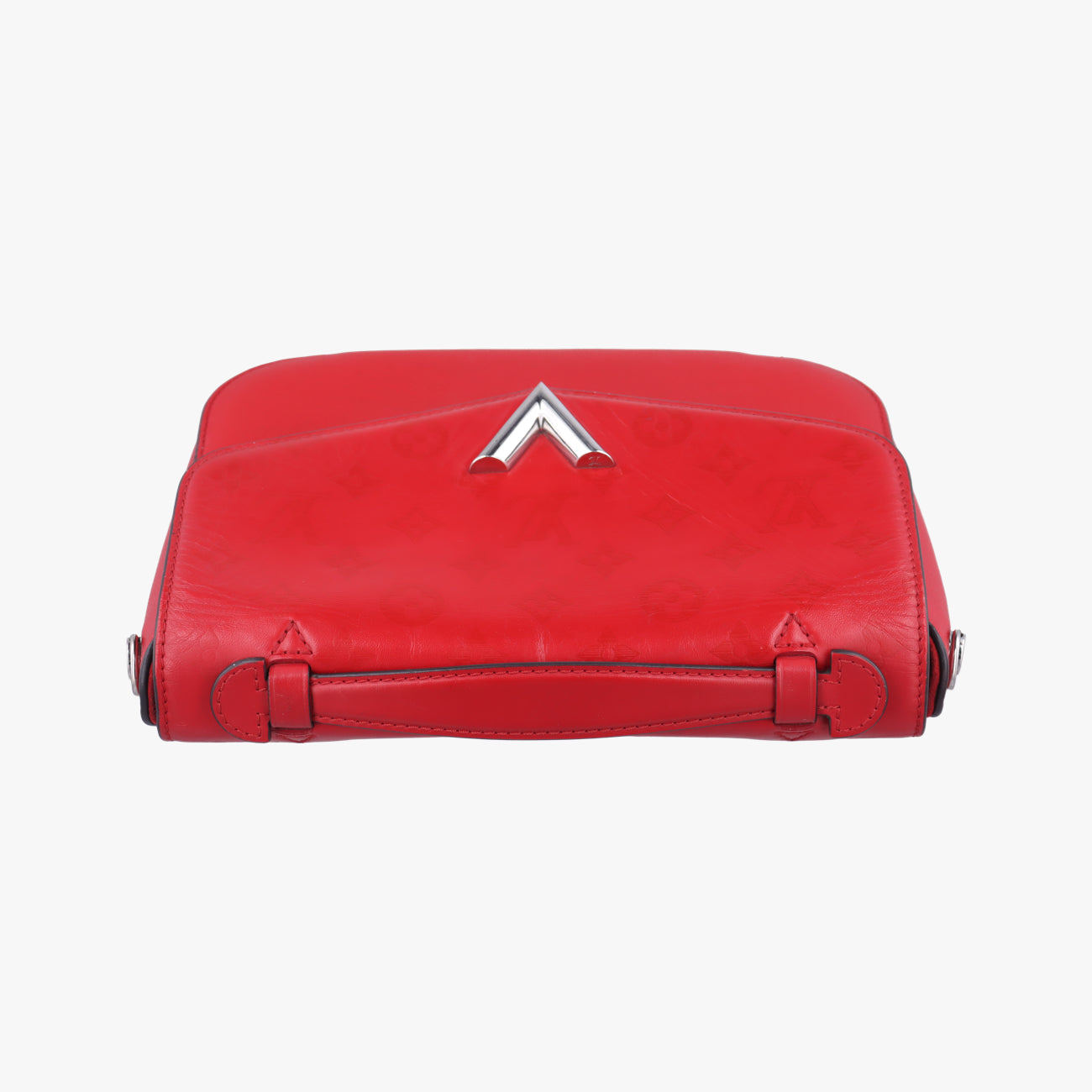 Pre-owned Louis Vuitton Very Chain Bag Ruby leather M44285 shoulderbag | stylenewstar