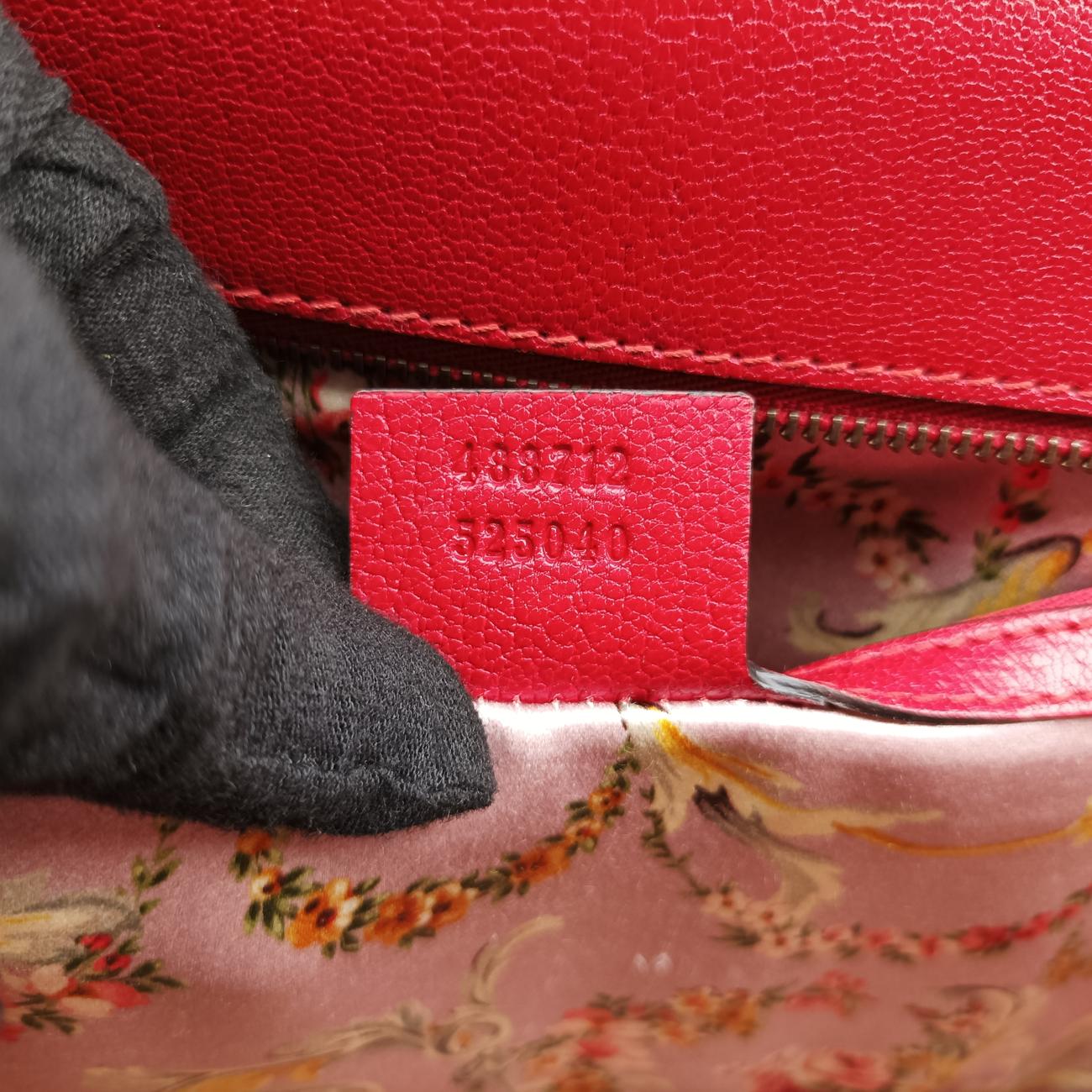 Vintage Gucci Ottilia Red×Multicolor Leather 488712 shoulderbag | stylenewstar