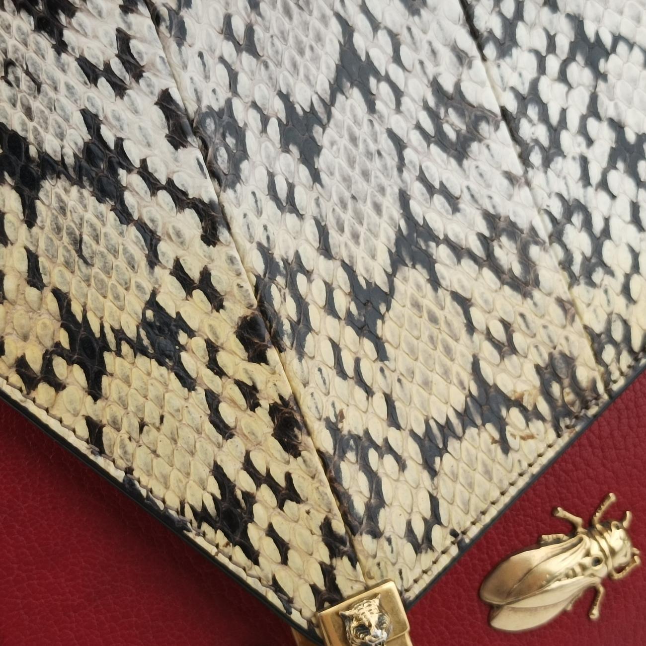 Vintage Gucci Ottilia Red×Multicolor Leather 488712 shoulderbag | stylenewstar