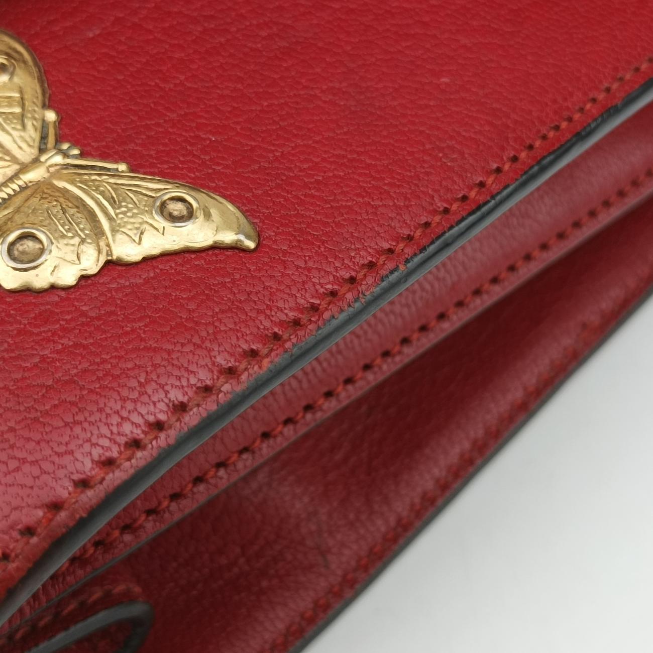 Vintage Gucci Ottilia Red×Multicolor Leather 488712 shoulderbag | stylenewstar