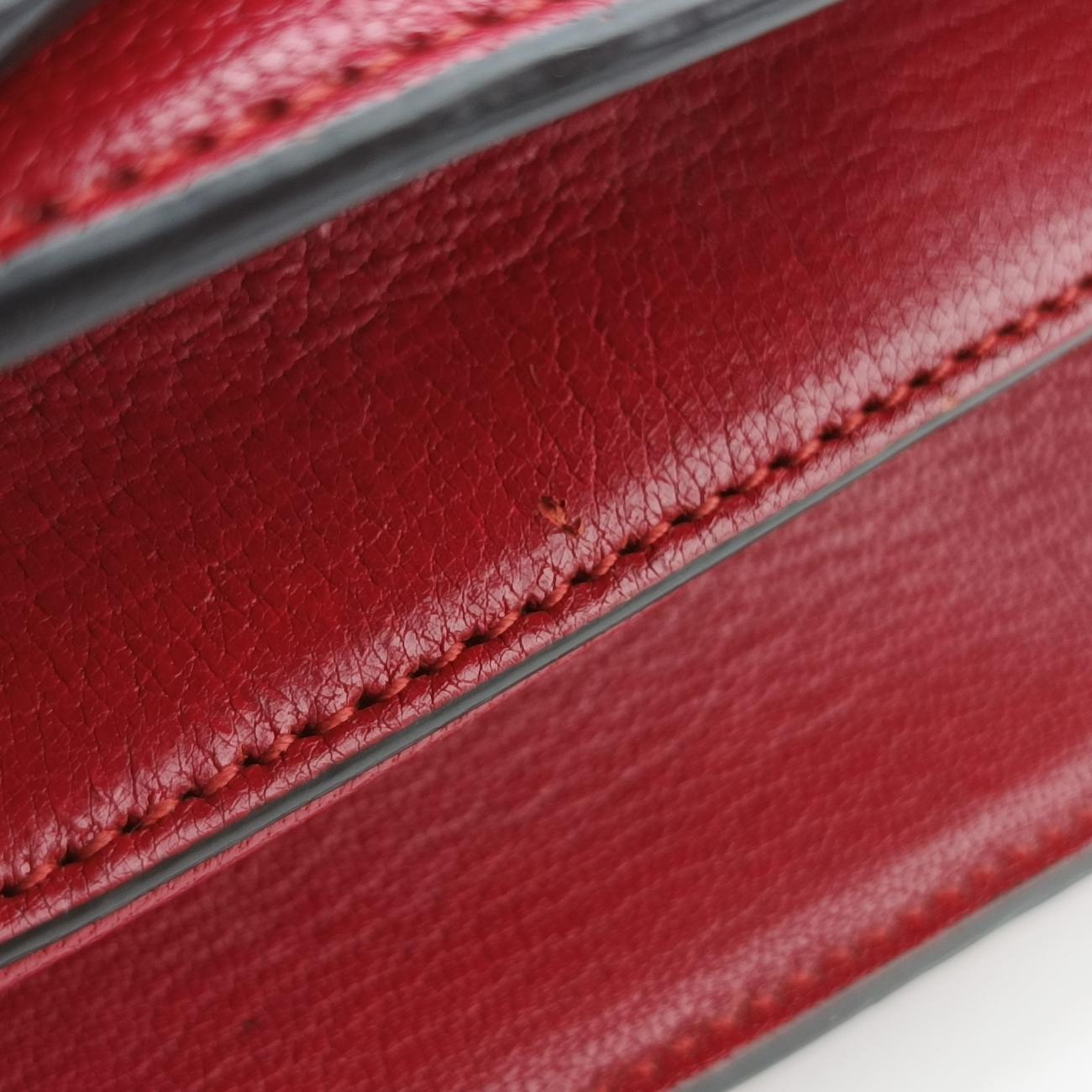 Vintage Gucci Ottilia Red×Multicolor Leather 488712 shoulderbag | stylenewstar