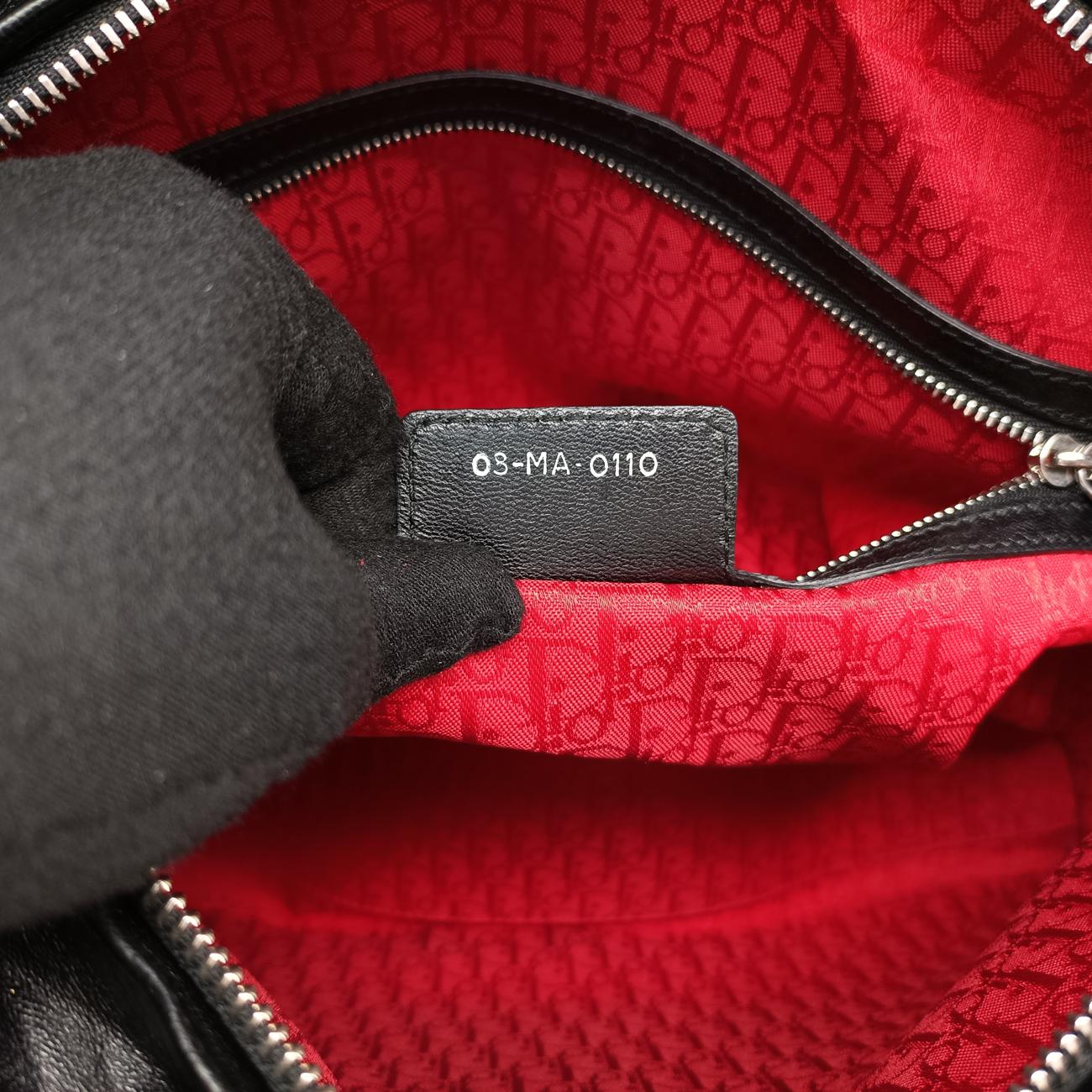 Secondhand Christian Dior Lady Dior Black lambskin  handbag | stylenewstar