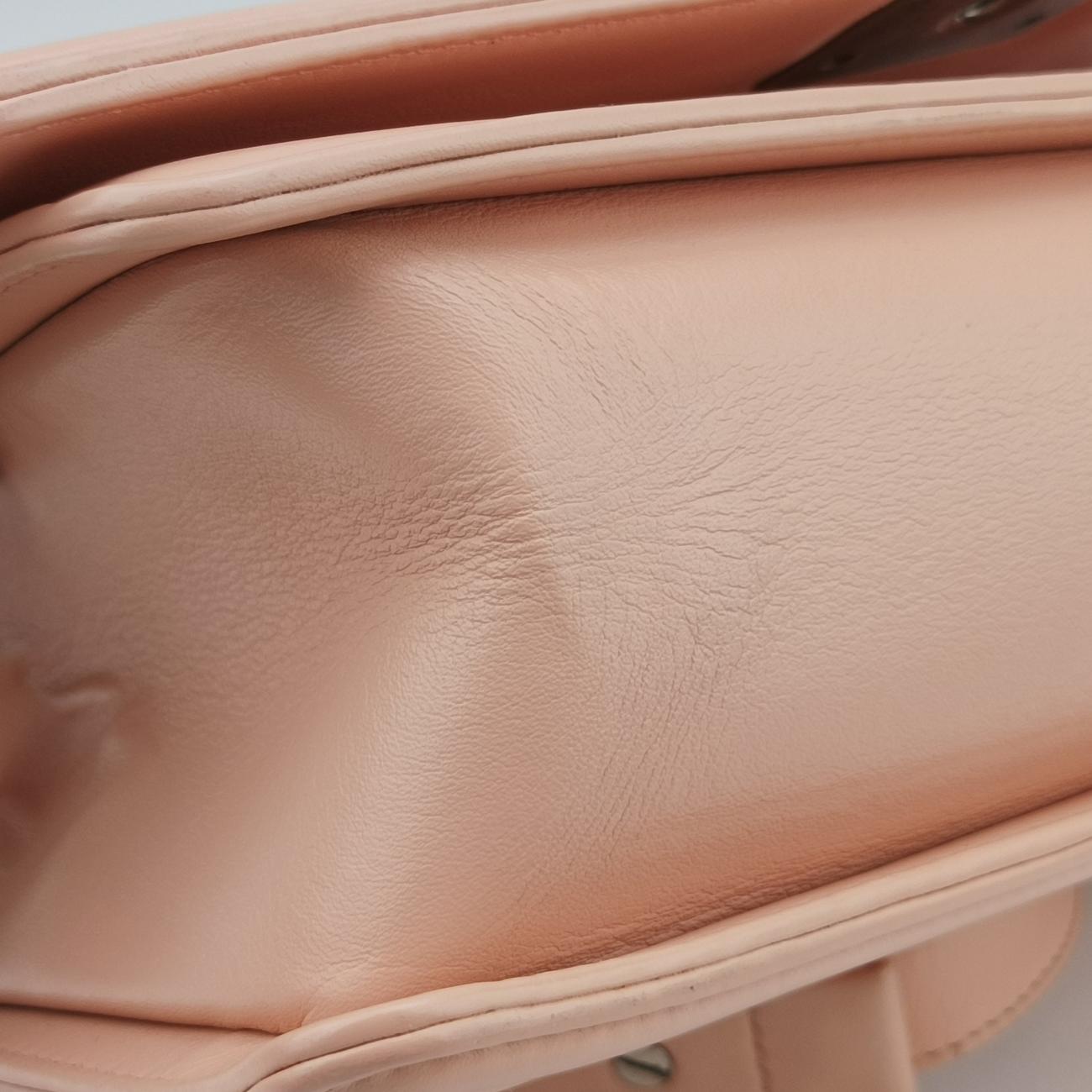 Vintage Chanel BOY CHANEL Pink Leather A92269 shoulderbag | stylenewstar