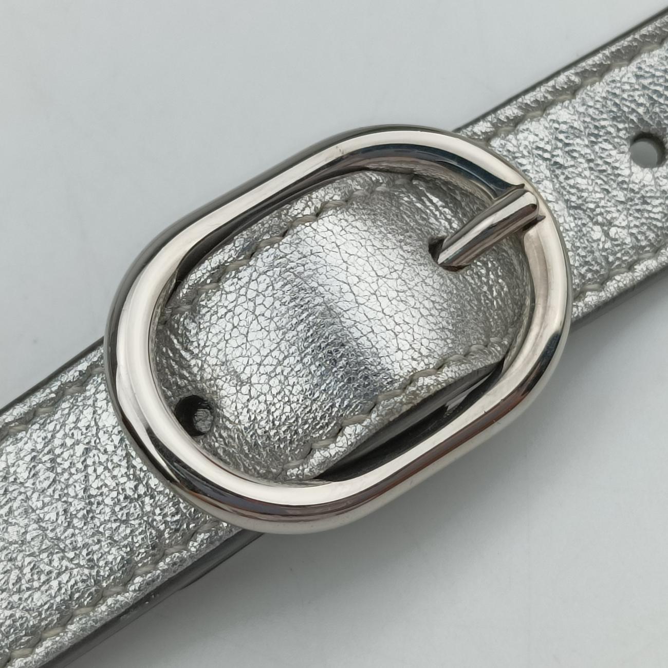 Secondhand Gucci Blondie Silver Leather 742360 shoulderbag | stylenewstar