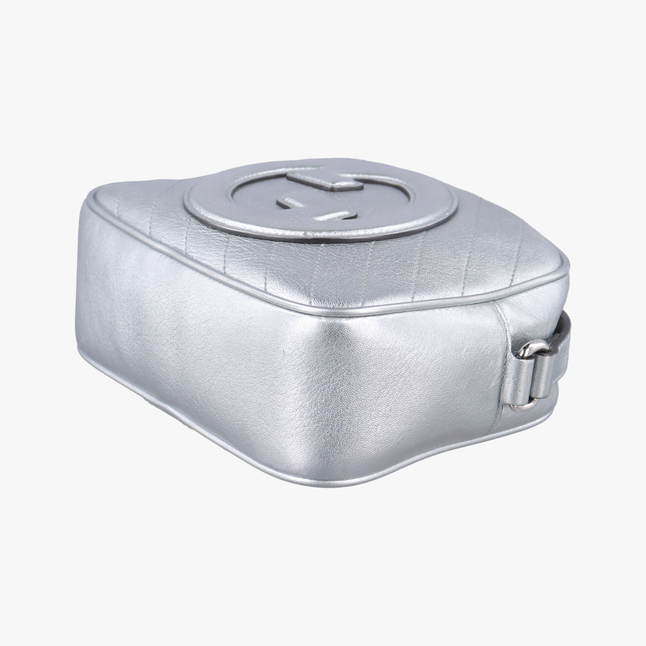 Secondhand Gucci Blondie Silver Leather 742360 shoulderbag | stylenewstar