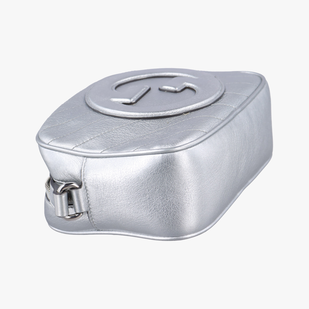 Secondhand Gucci Blondie Silver Leather 742360 shoulderbag | stylenewstar