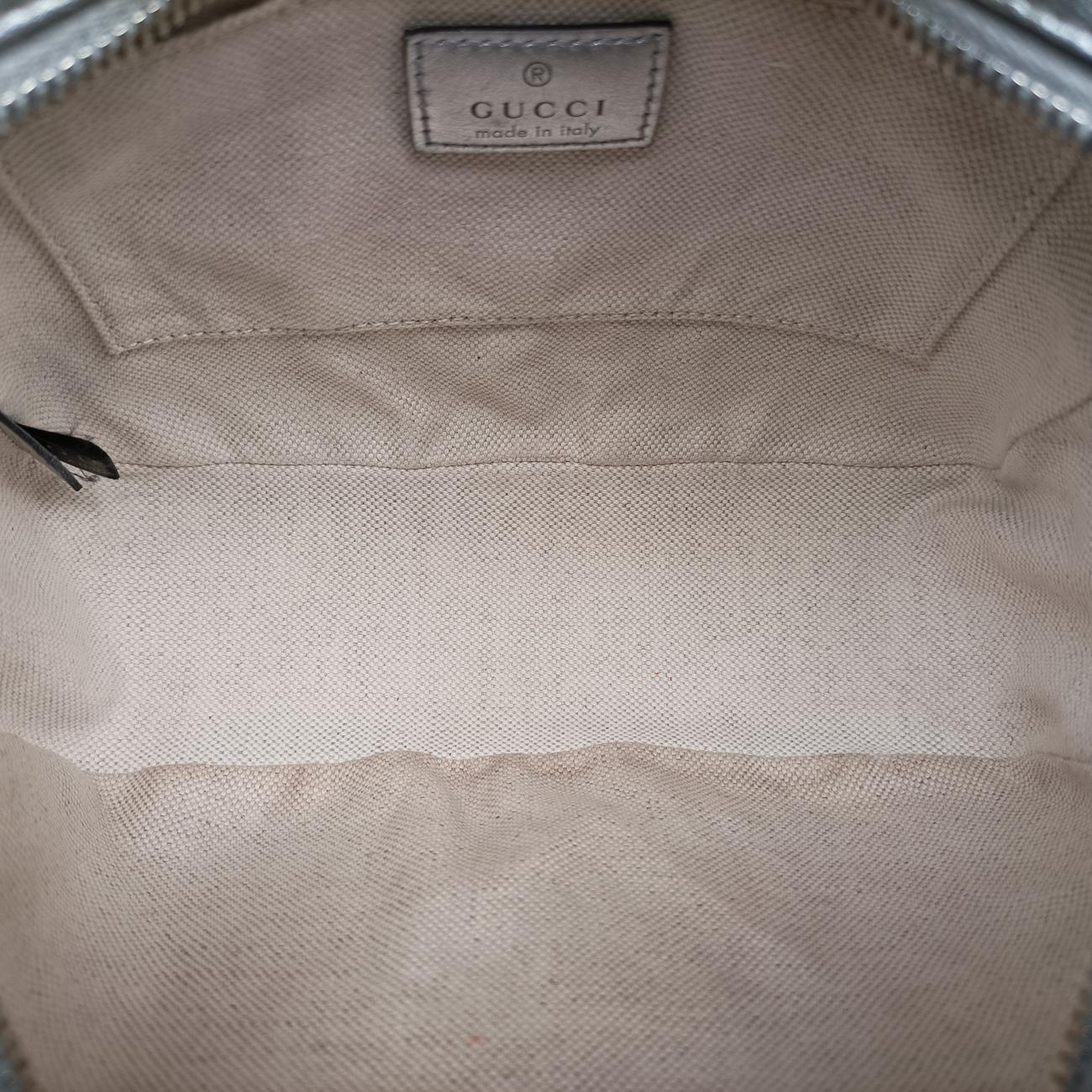 Secondhand Gucci Blondie Silver Leather 742360 shoulderbag | stylenewstar