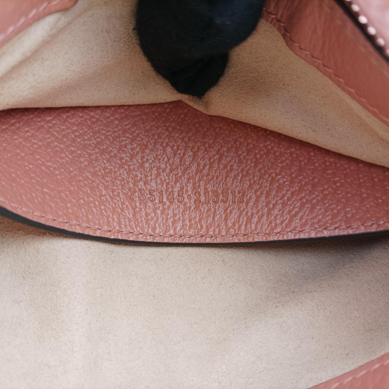 Vintage Gucci Ophidia Pink Canvas 735145 handbag | stylenewstar