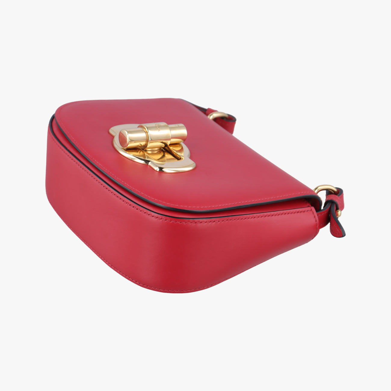 Vintage Prada Pioneer Red Leather 1BD239 shoulderbag | stylenewstar