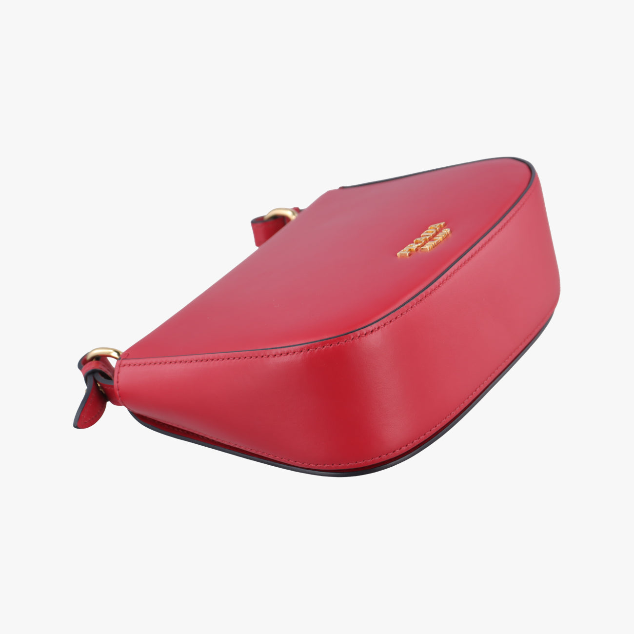 Vintage Prada Pioneer Red Leather 1BD239 shoulderbag | stylenewstar