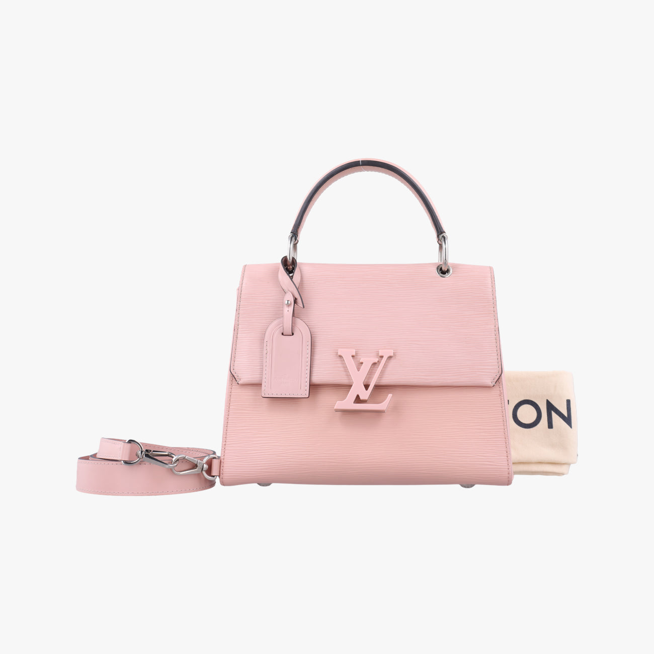 Pre-owned Louis Vuitton Grenelle PM ROSE BALLERINE Epi M53694 shoulderbag | stylenewstar