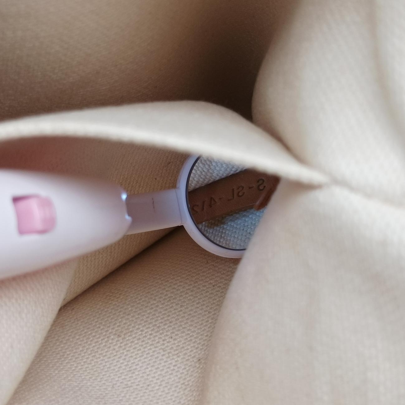 Secondhand Celine Vertical CABAS White×brown Canvas×leather  shoulderbag | stylenewstar