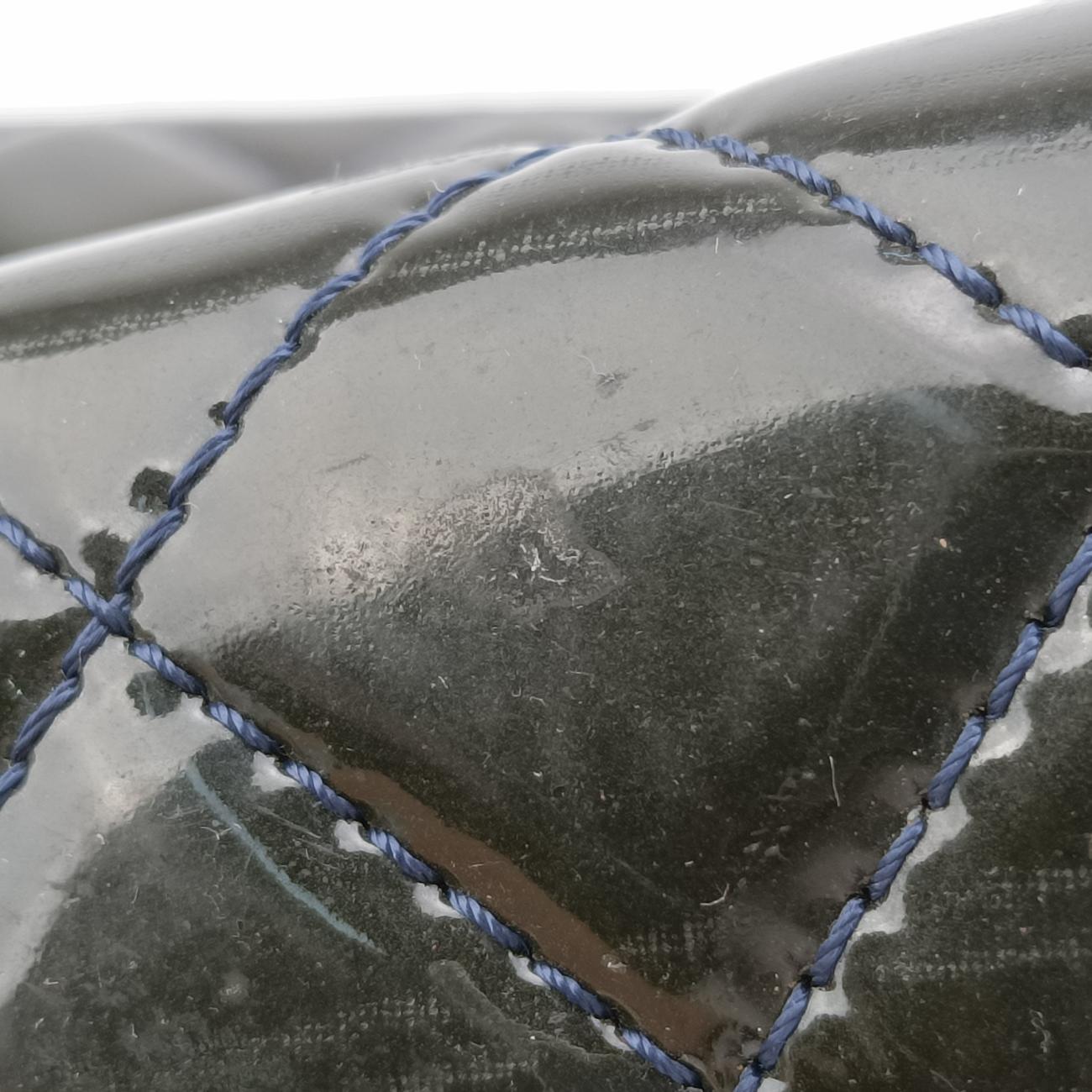 Pre-owned Chanel Matelasse Cocomark GST Navy Patent A65734 shoulderbag | stylenewstar