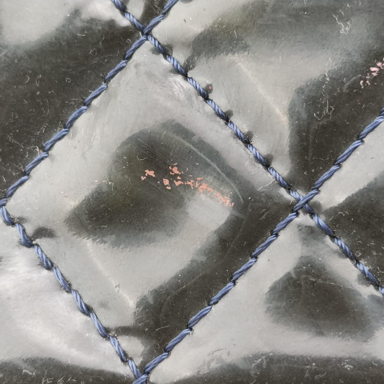 Pre-owned Chanel Matelasse Cocomark GST Navy Patent A65734 shoulderbag | stylenewstar