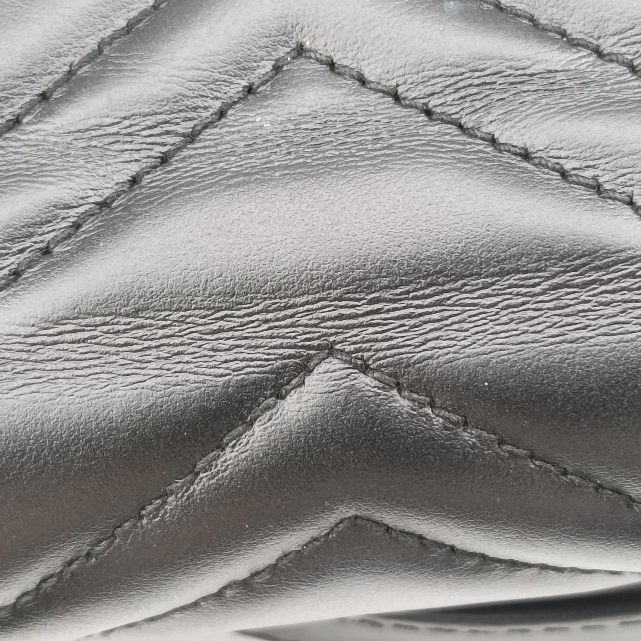 Secondhand Gucci GG Marmont Black Leather 498110 shoulderbag | stylenewstar