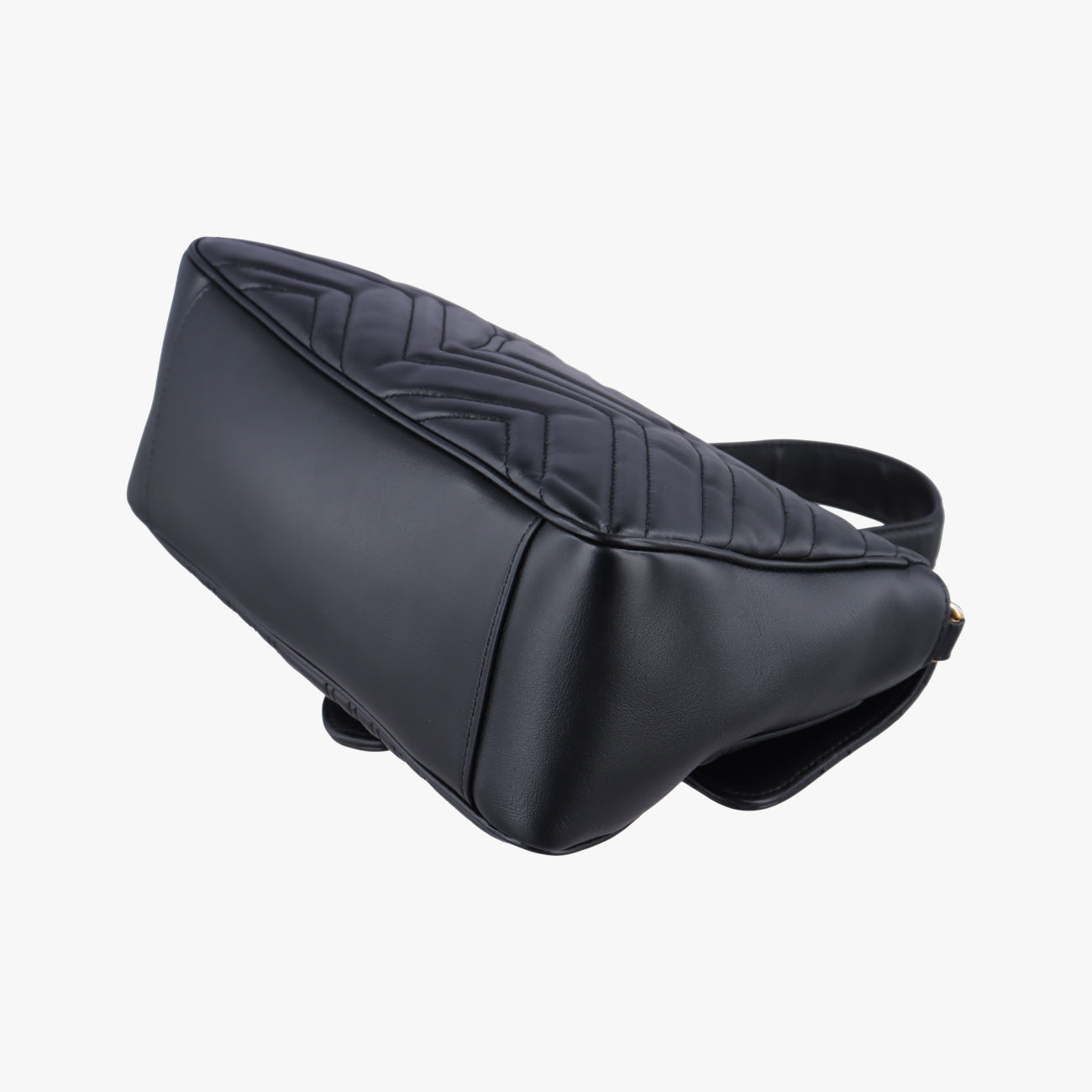 Secondhand Gucci GG Marmont Black Leather 498110 shoulderbag | stylenewstar