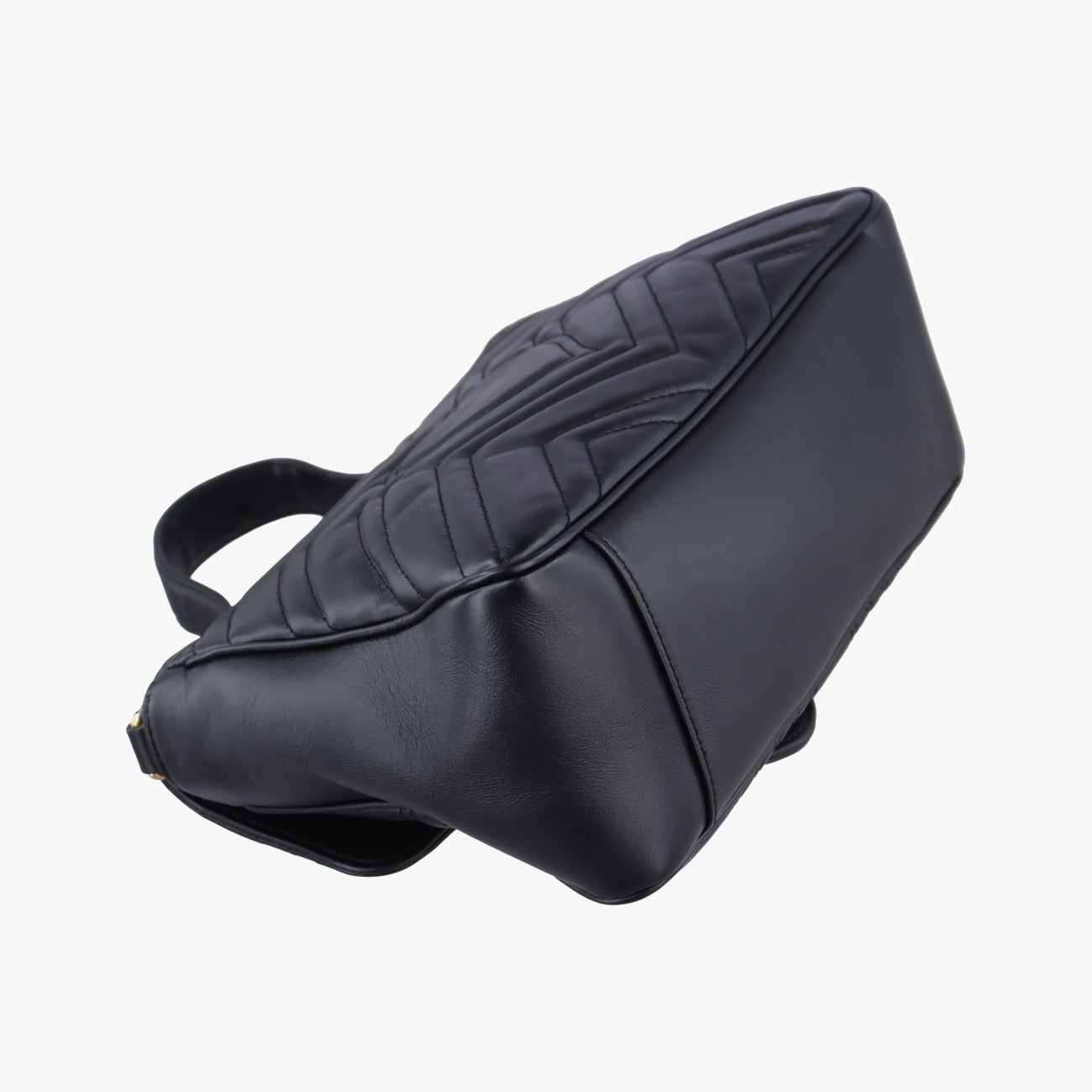 Secondhand Gucci GG Marmont Black Leather 498110 shoulderbag | stylenewstar