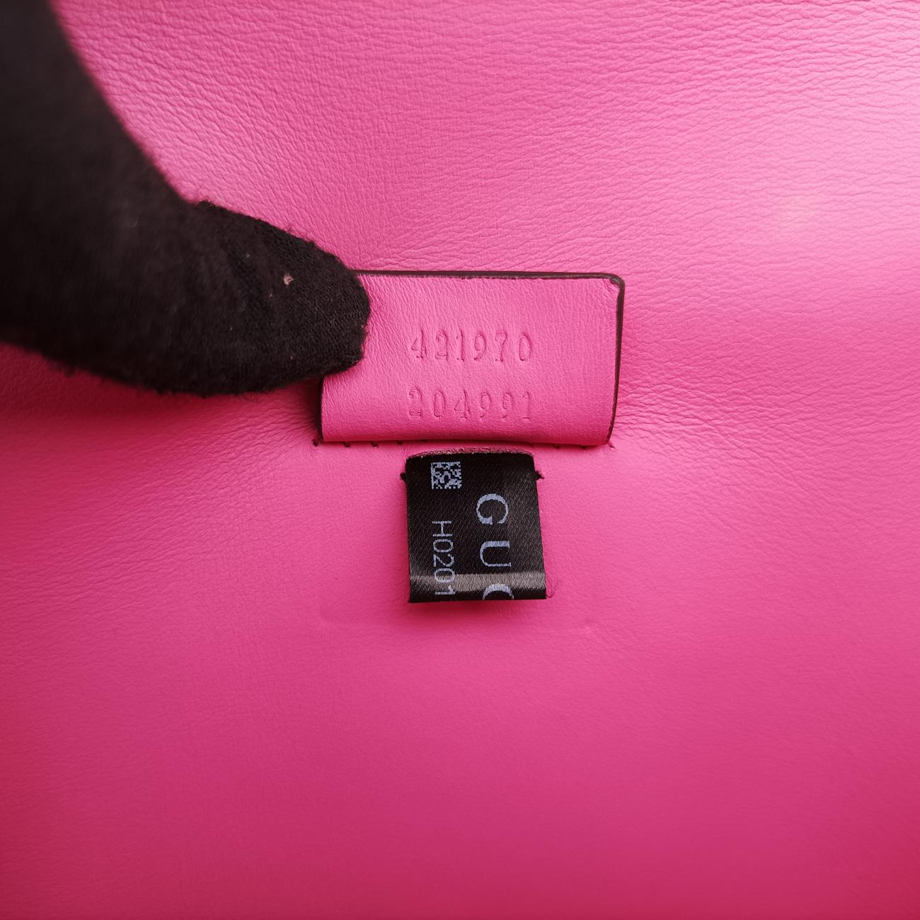 Pre-owned Gucci Dionysus Pink Suede 421970 shoulderbag | stylenewstar