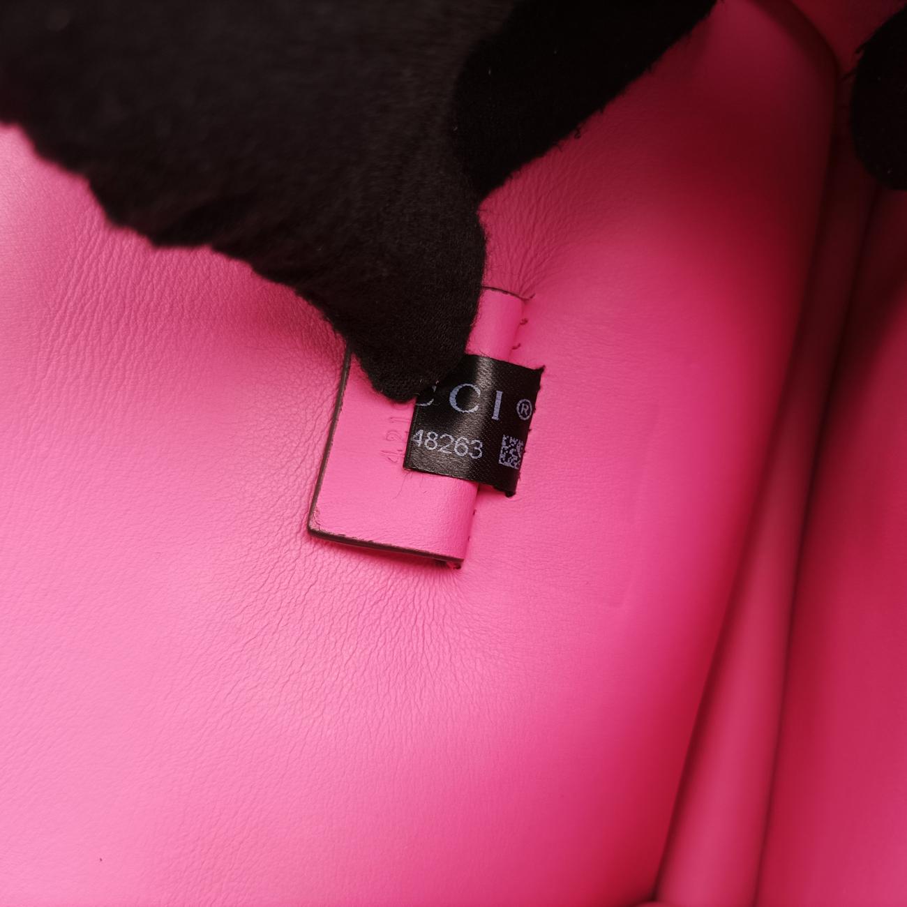 Pre-owned Gucci Dionysus Pink Suede 421970 shoulderbag | stylenewstar