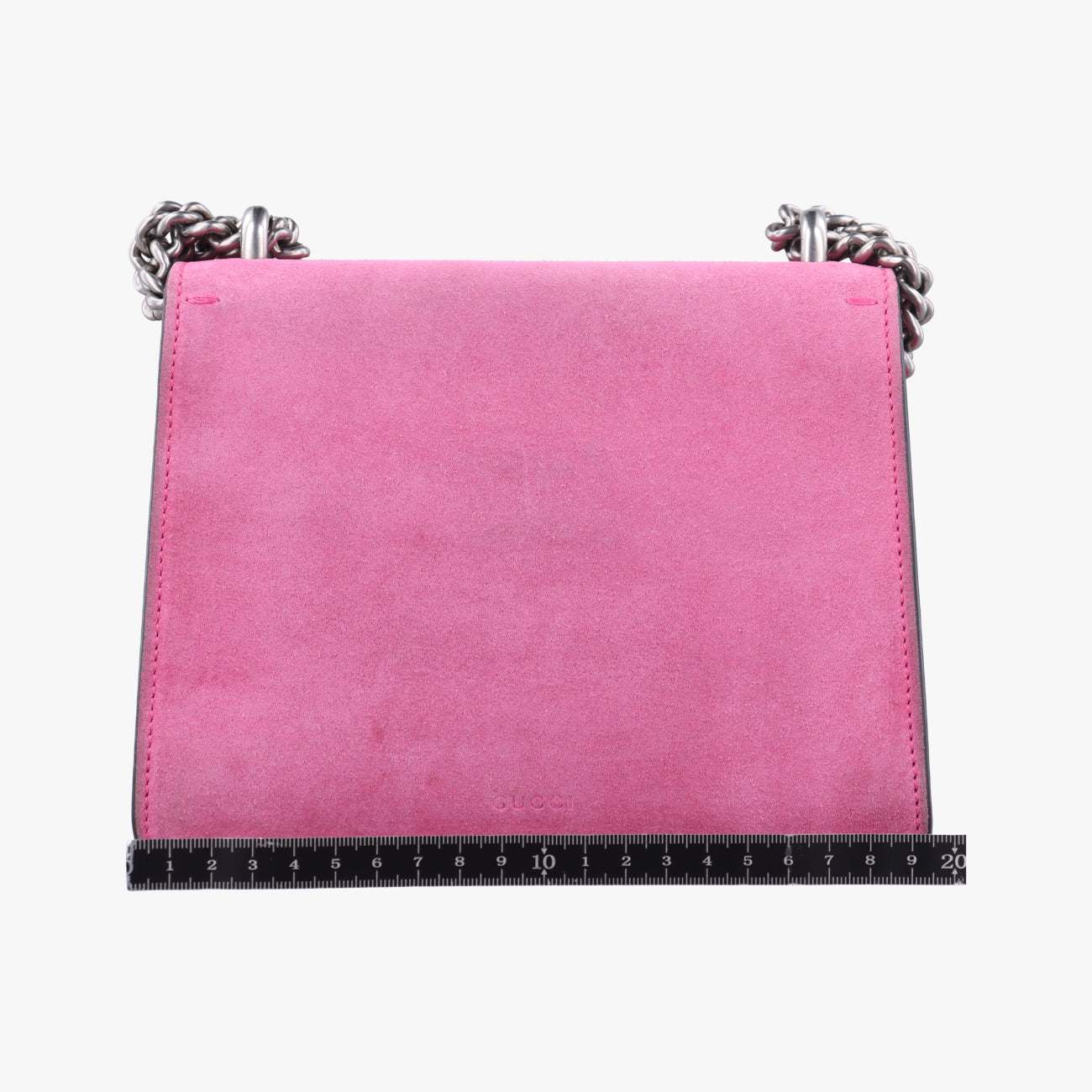 Pre-owned Gucci Dionysus Pink Suede 421970 shoulderbag | stylenewstar
