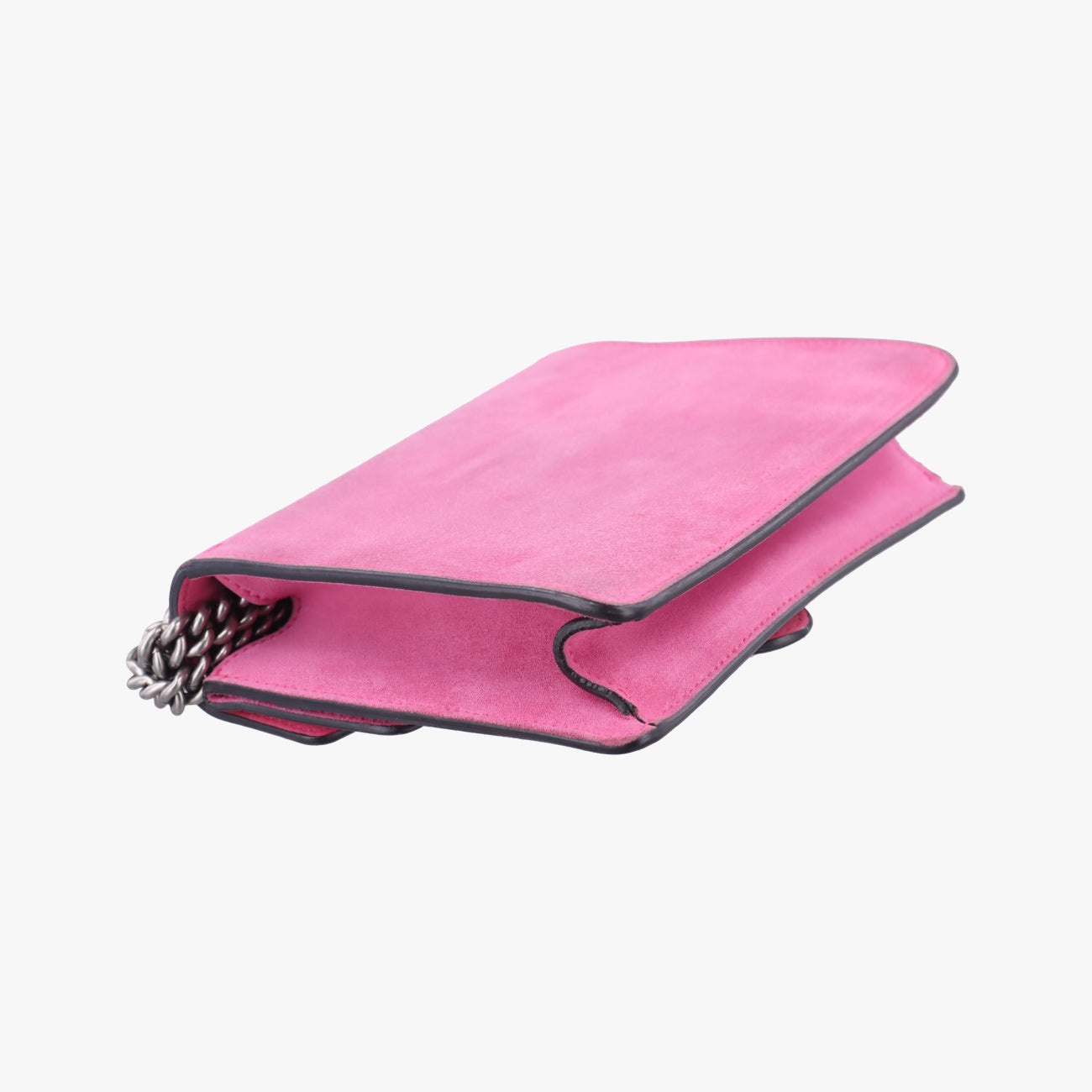 Pre-owned Gucci Dionysus Pink Suede 421970 shoulderbag | stylenewstar