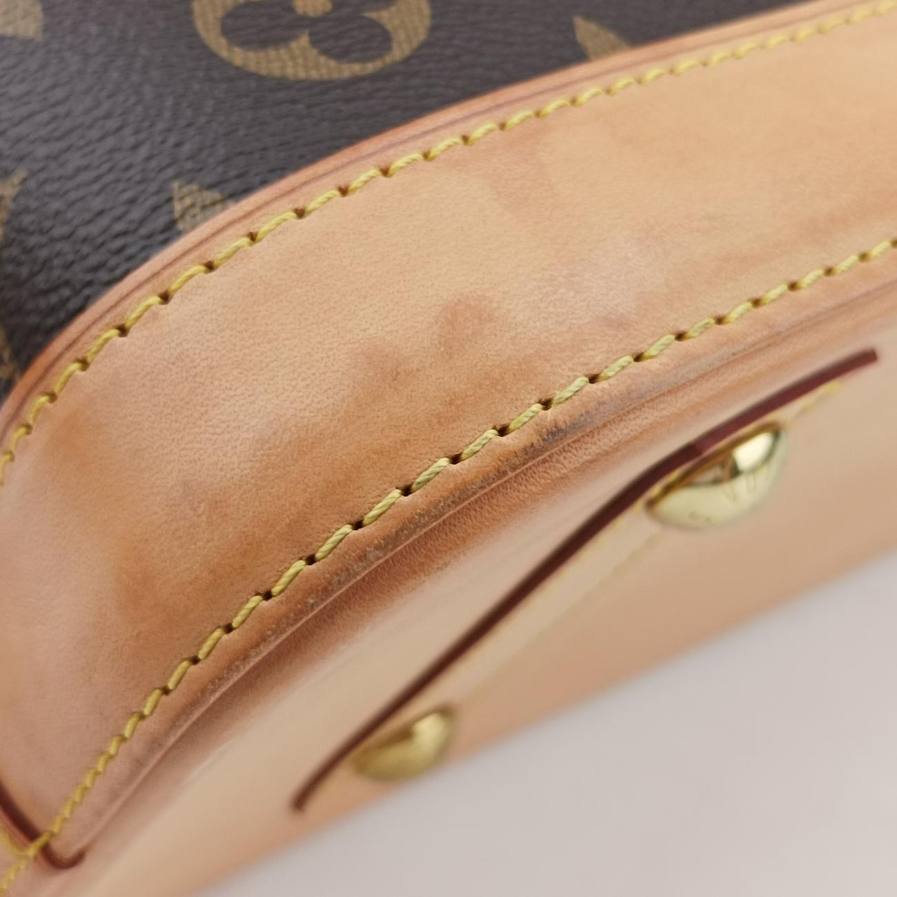 Secondhand Louis Vuitton Alma PM Brown x Multicolor Monogram Canvas M43990 handbag | stylenewstar