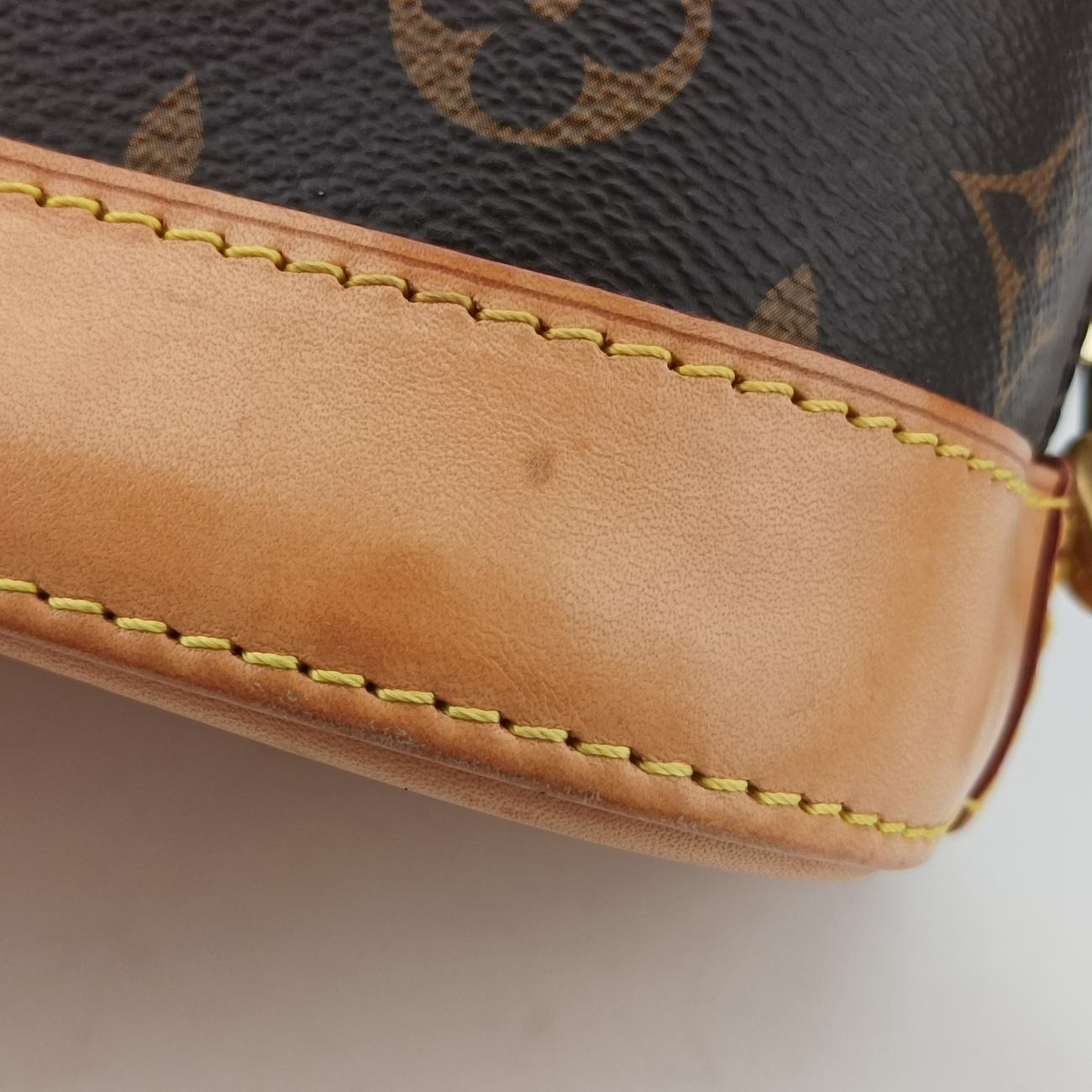 Secondhand Louis Vuitton Alma PM Brown x Multicolor Monogram Canvas M43990 handbag | stylenewstar