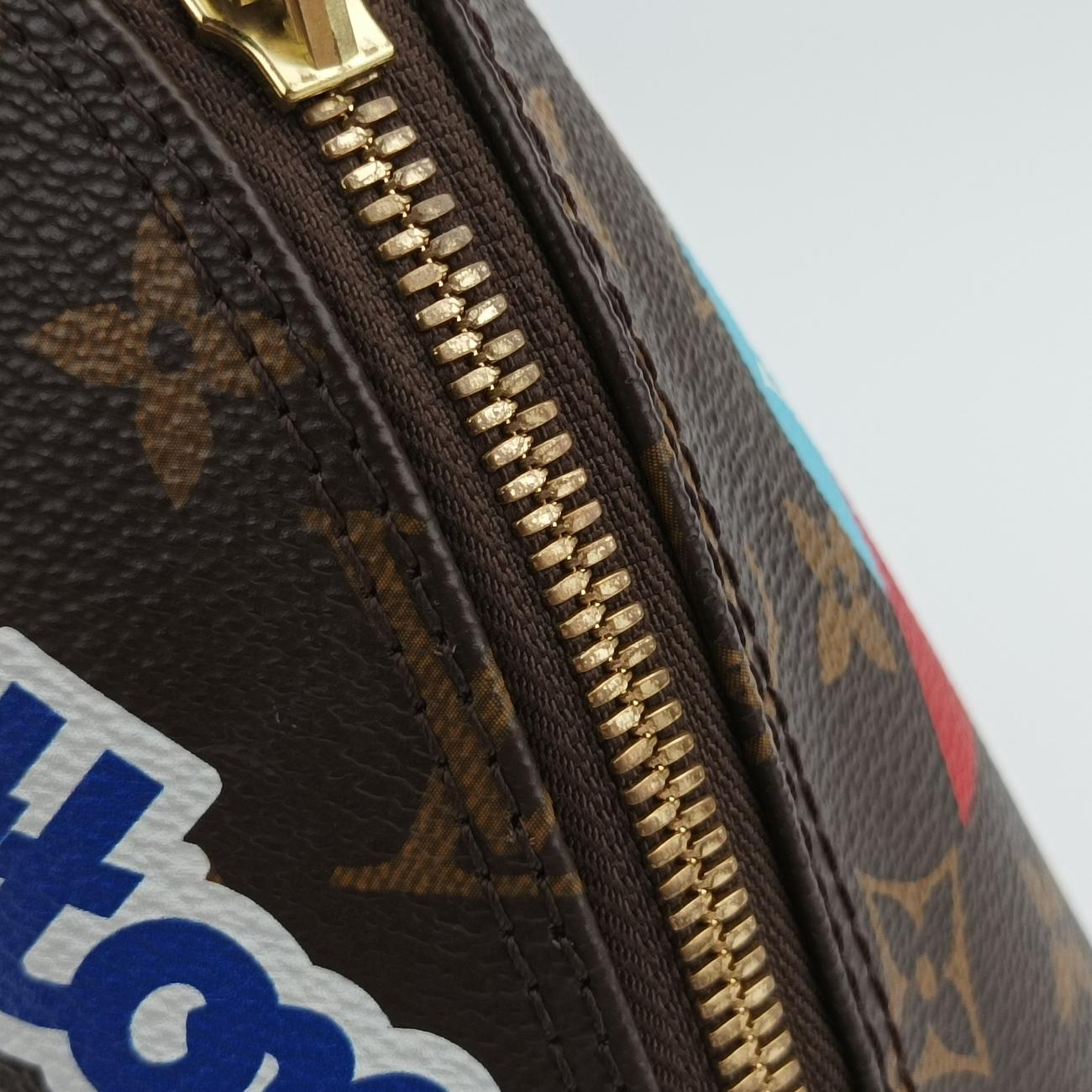 Secondhand Louis Vuitton Alma PM Brown x Multicolor Monogram Canvas M43990 handbag | stylenewstar