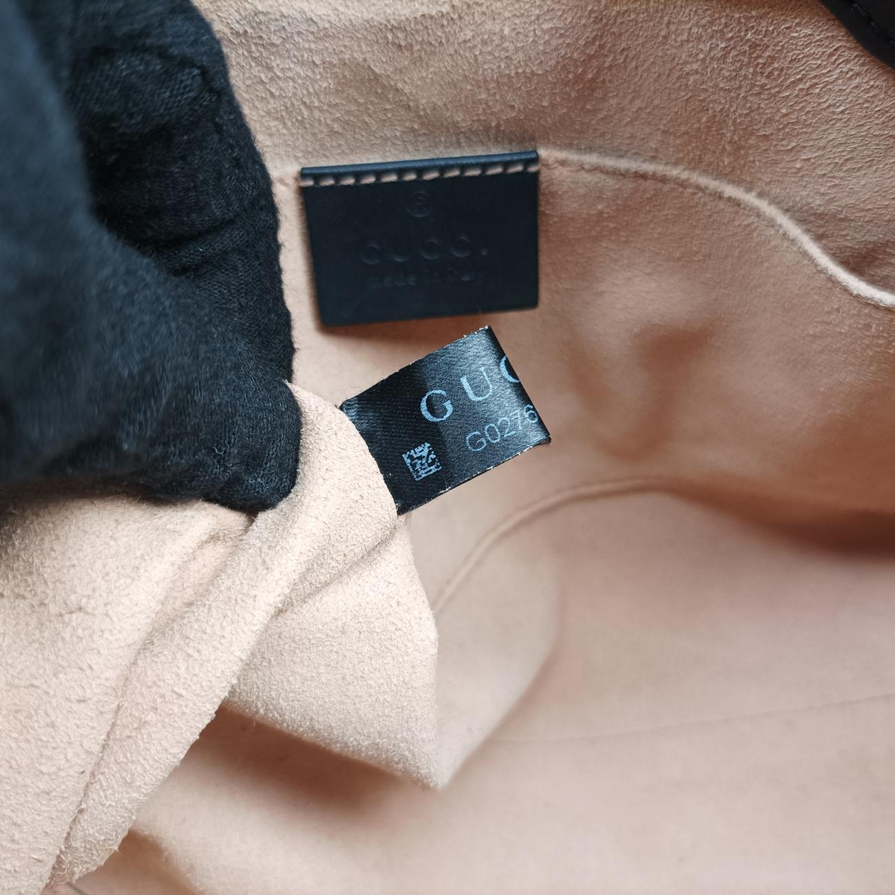 Pre-owned Gucci Padlock beige×Multicolour PVC coated canvas 498156 shoulderbag | stylenewstar