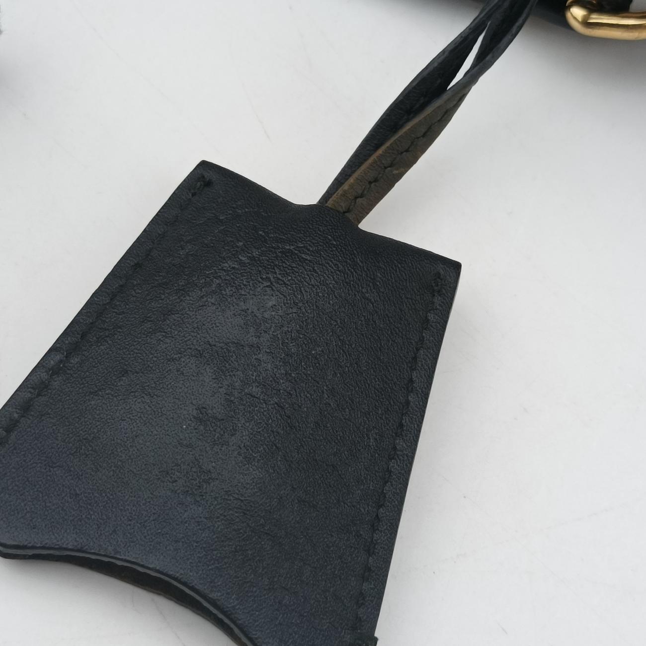 Pre-owned Gucci Padlock beige×Multicolour PVC coated canvas 498156 shoulderbag | stylenewstar