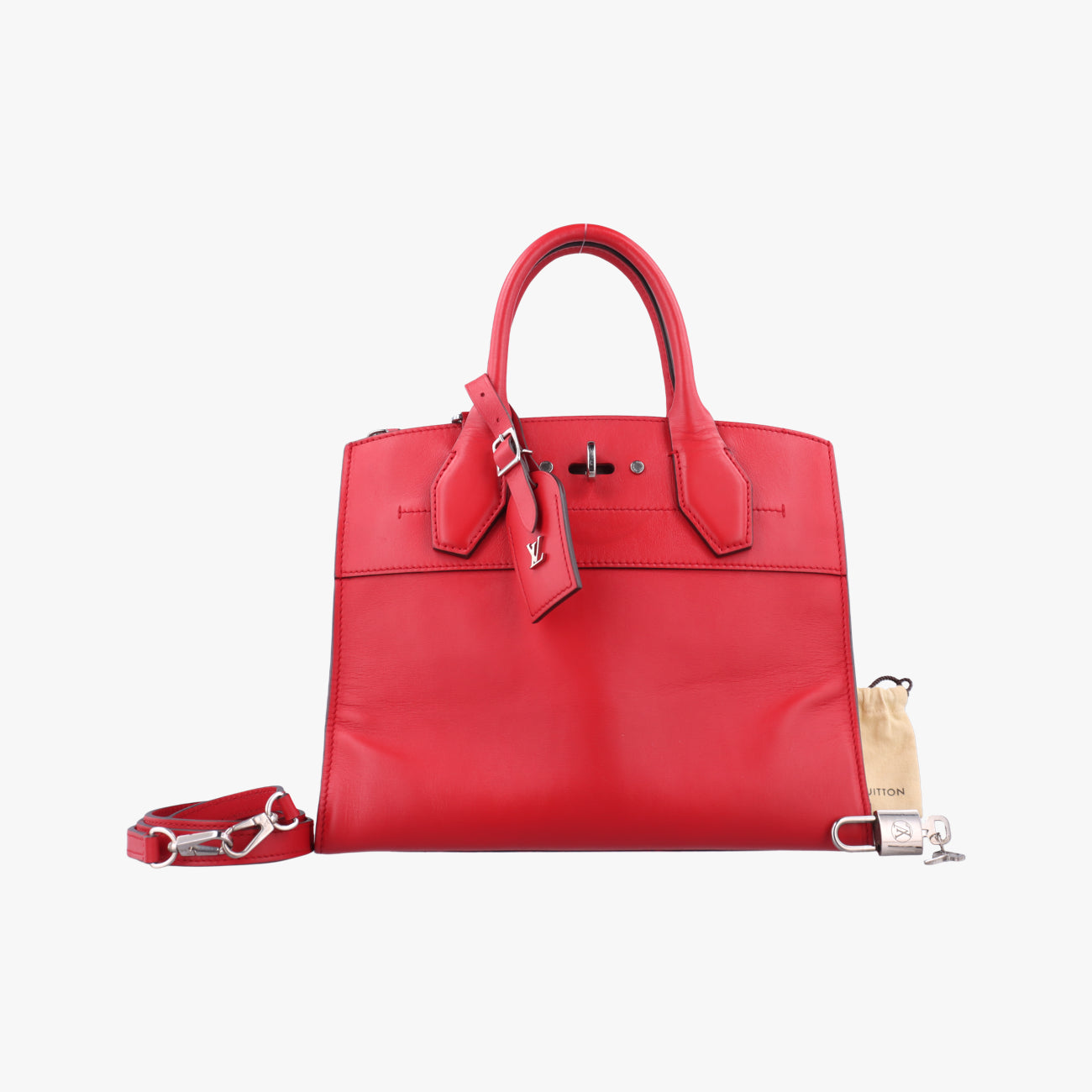 City Steamer PM Red leather DU4125