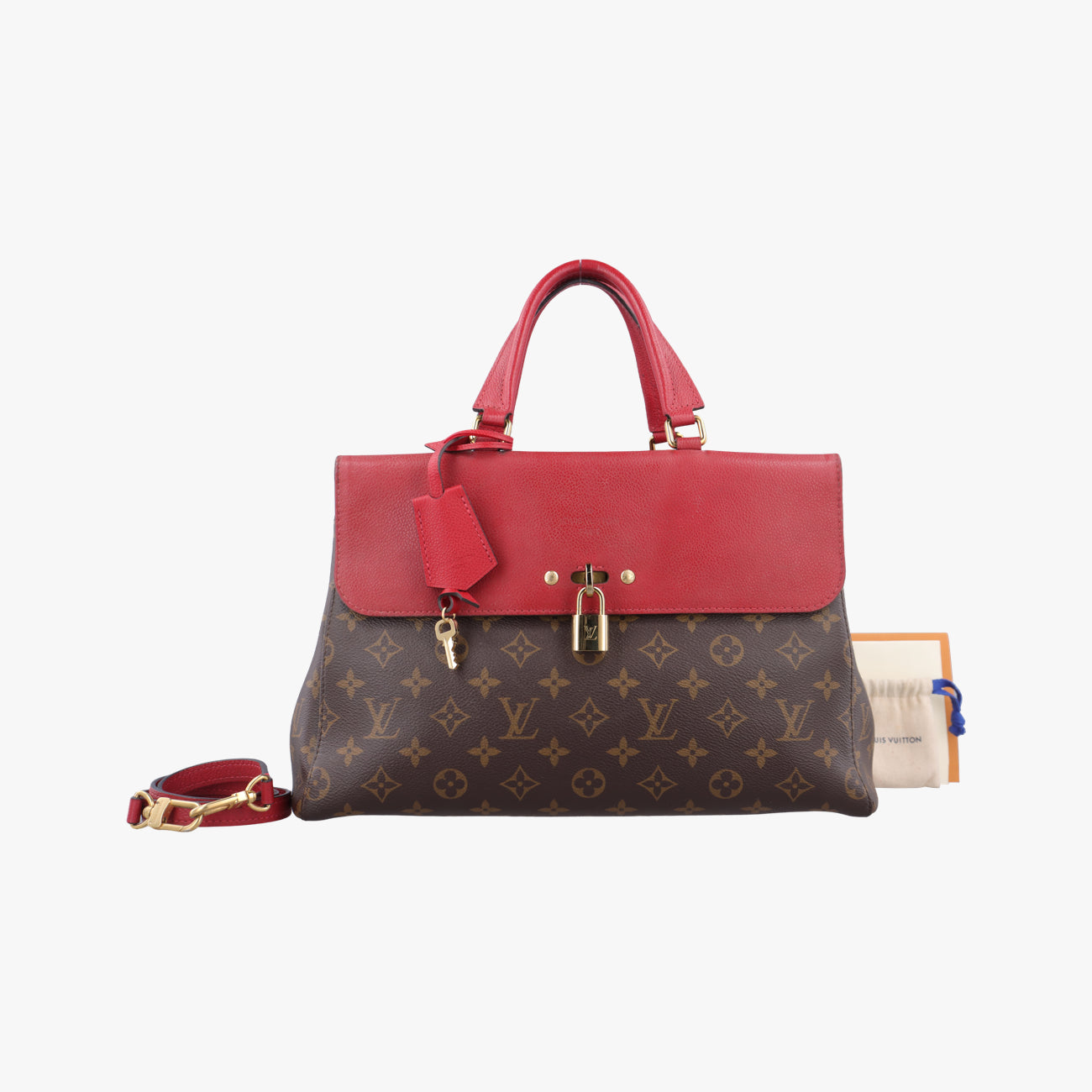 Vénus brown×CERISE Monogram Canvas×calf leather BA1197