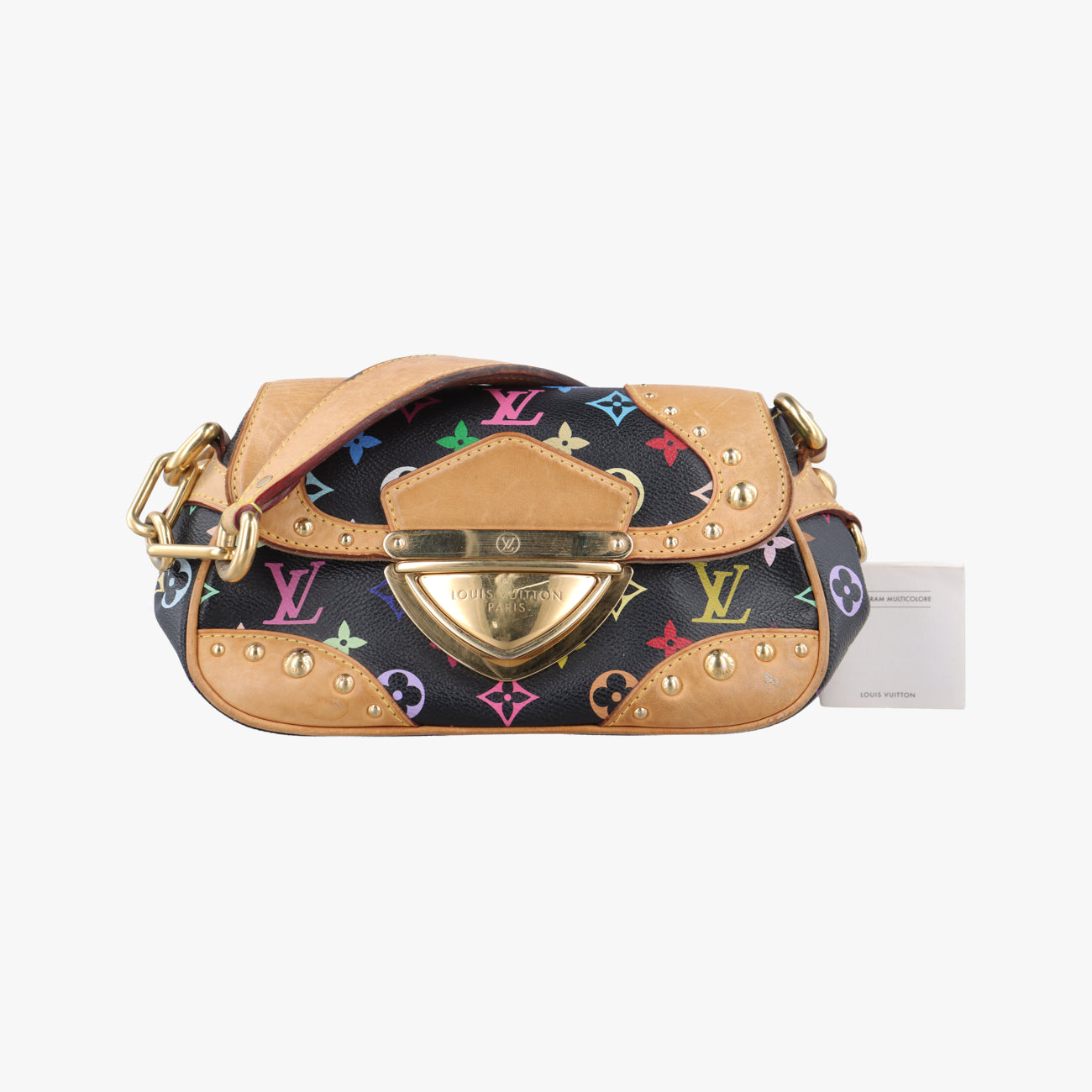 Secondhand Louis Vuitton MARILYN Noir Monogram Multicolor M40128 shoulderbag | stylenewstar