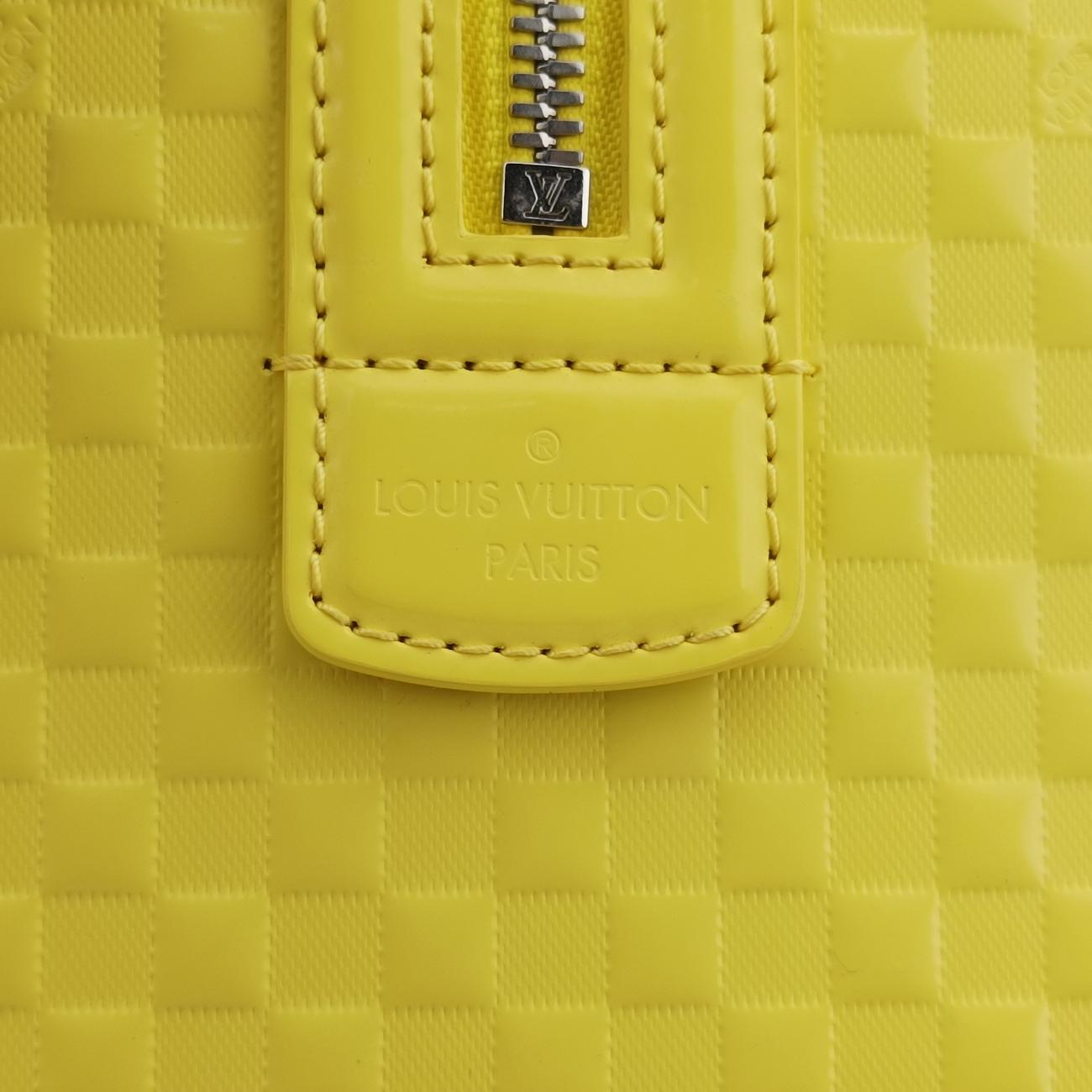 SPEEDY CUBE PM JAUNE Damier Facets FL0188