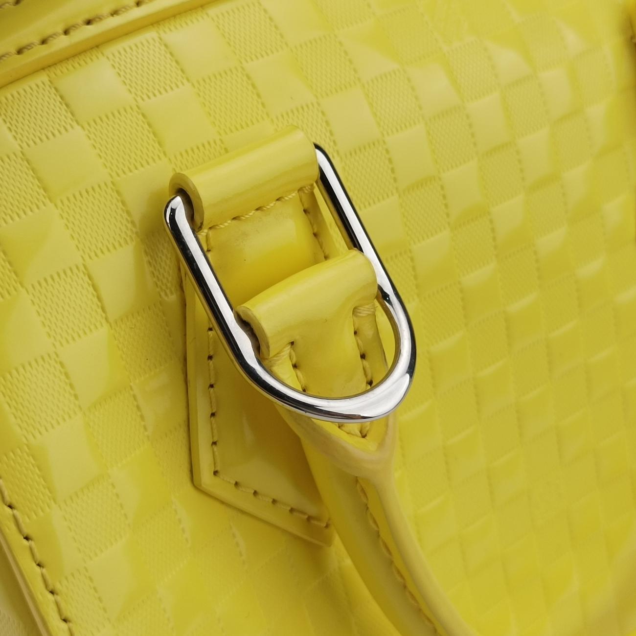 SPEEDY CUBE PM JAUNE Damier Facets FL0188