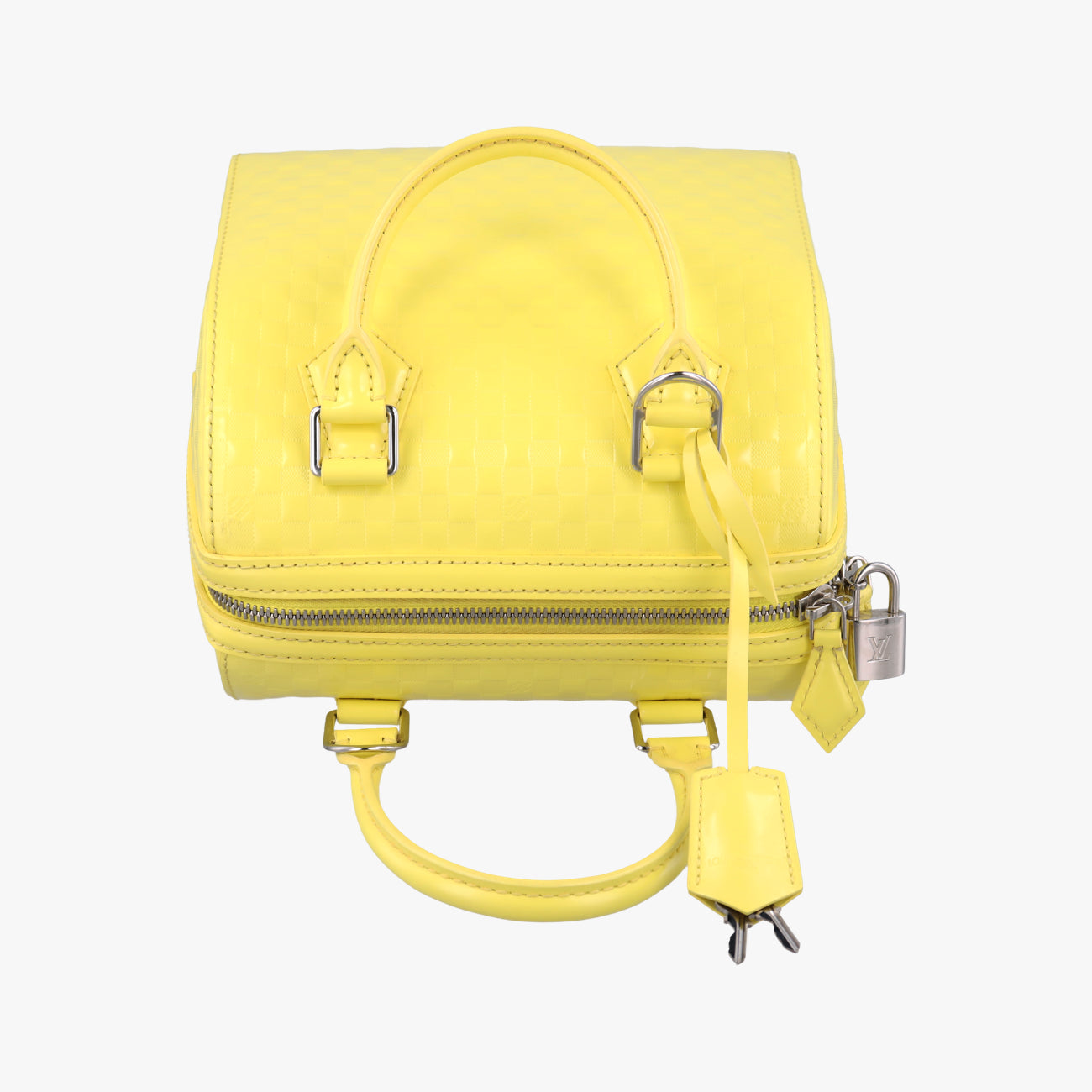 SPEEDY CUBE PM JAUNE Damier Facets FL0188