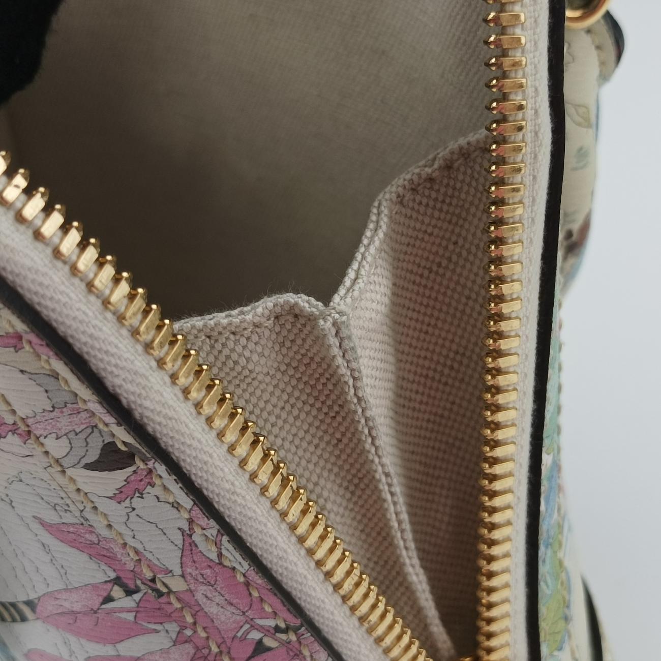 Pre-owned Gucci Horsebit 1955 Adidas collaboration Multicolour Leather 677212 shoulderbag | stylenewstar