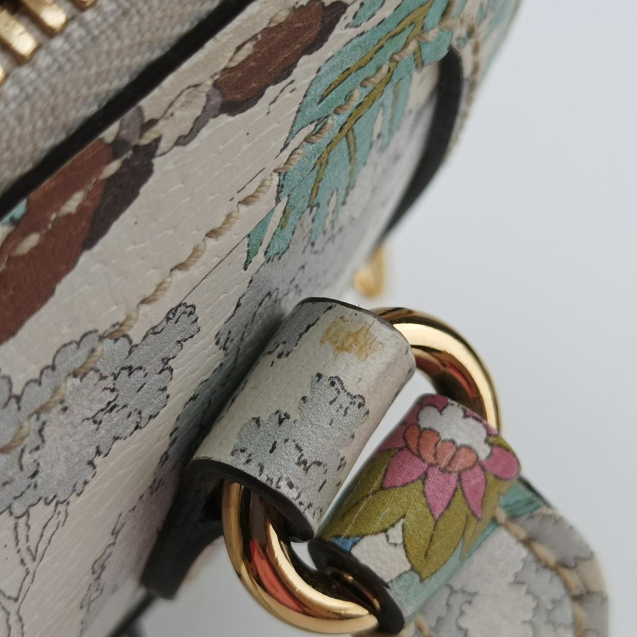 Pre-owned Gucci Horsebit 1955 Adidas collaboration Multicolour Leather 677212 shoulderbag | stylenewstar