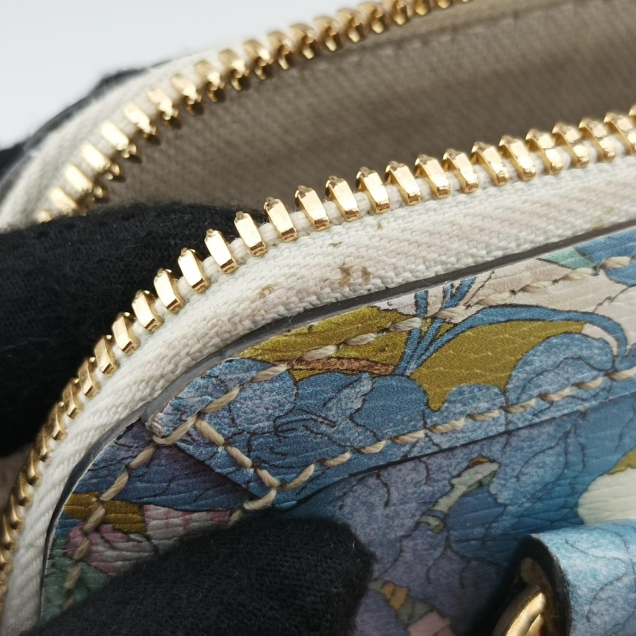 Pre-owned Gucci Horsebit 1955 Adidas collaboration Multicolour Leather 677212 shoulderbag | stylenewstar