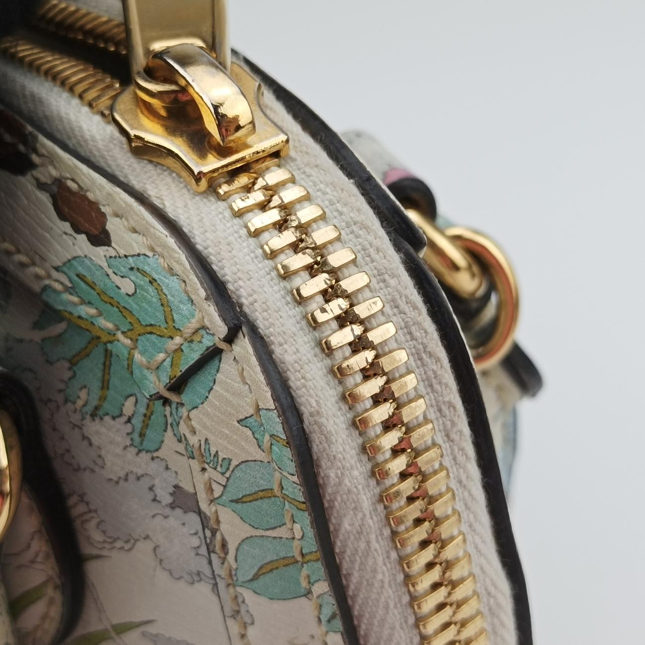 Pre-owned Gucci Horsebit 1955 Adidas collaboration Multicolour Leather 677212 shoulderbag | stylenewstar