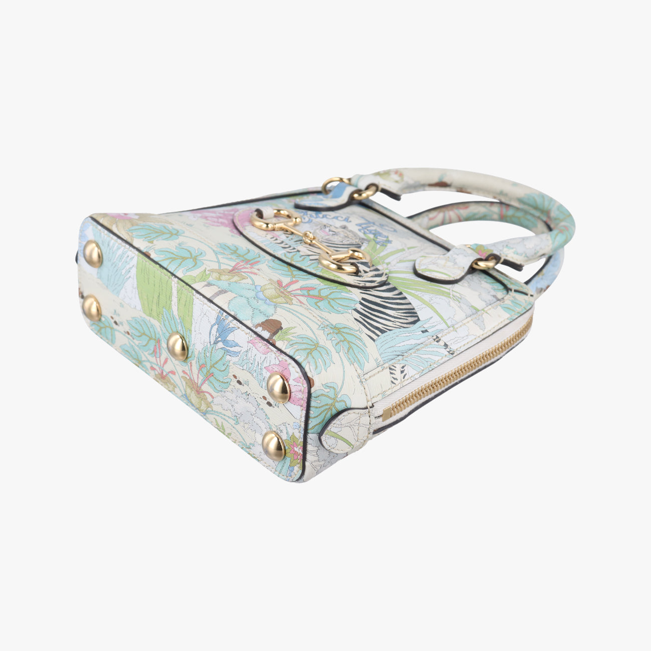 Pre-owned Gucci Horsebit 1955 Adidas collaboration Multicolour Leather 677212 shoulderbag | stylenewstar