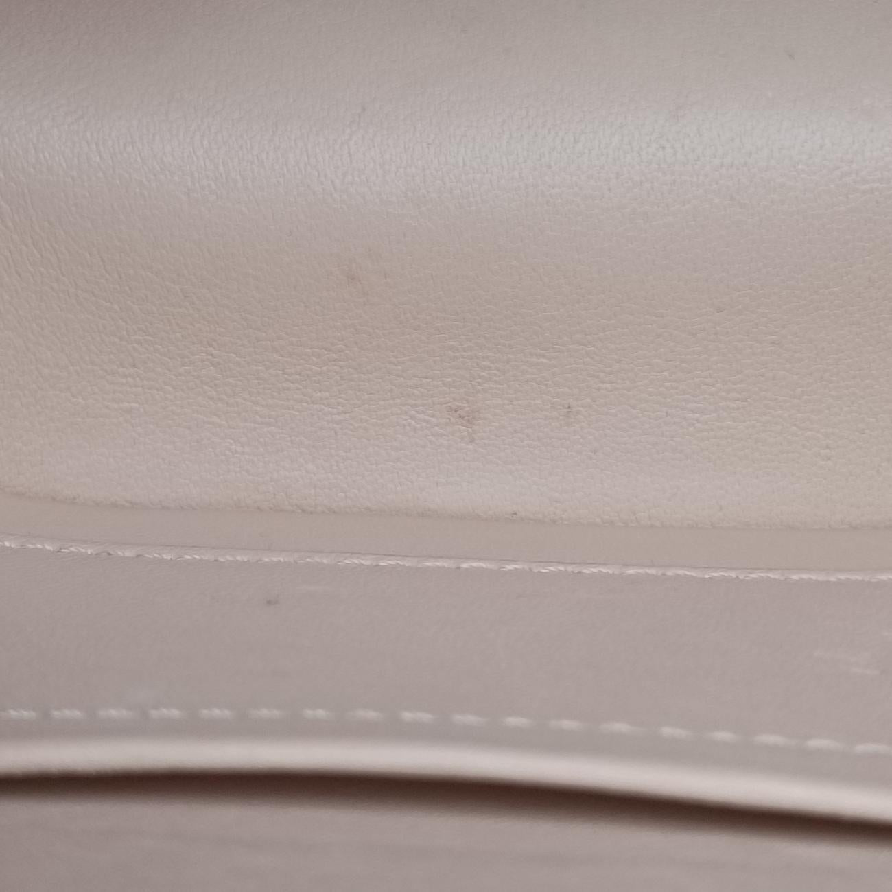 Petite Boite Chapeau BEIGE×BLACK Leather PL0318 ICチップ