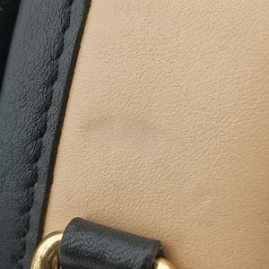 Petite Boite Chapeau BEIGE×BLACK Leather PL0318 ICチップ