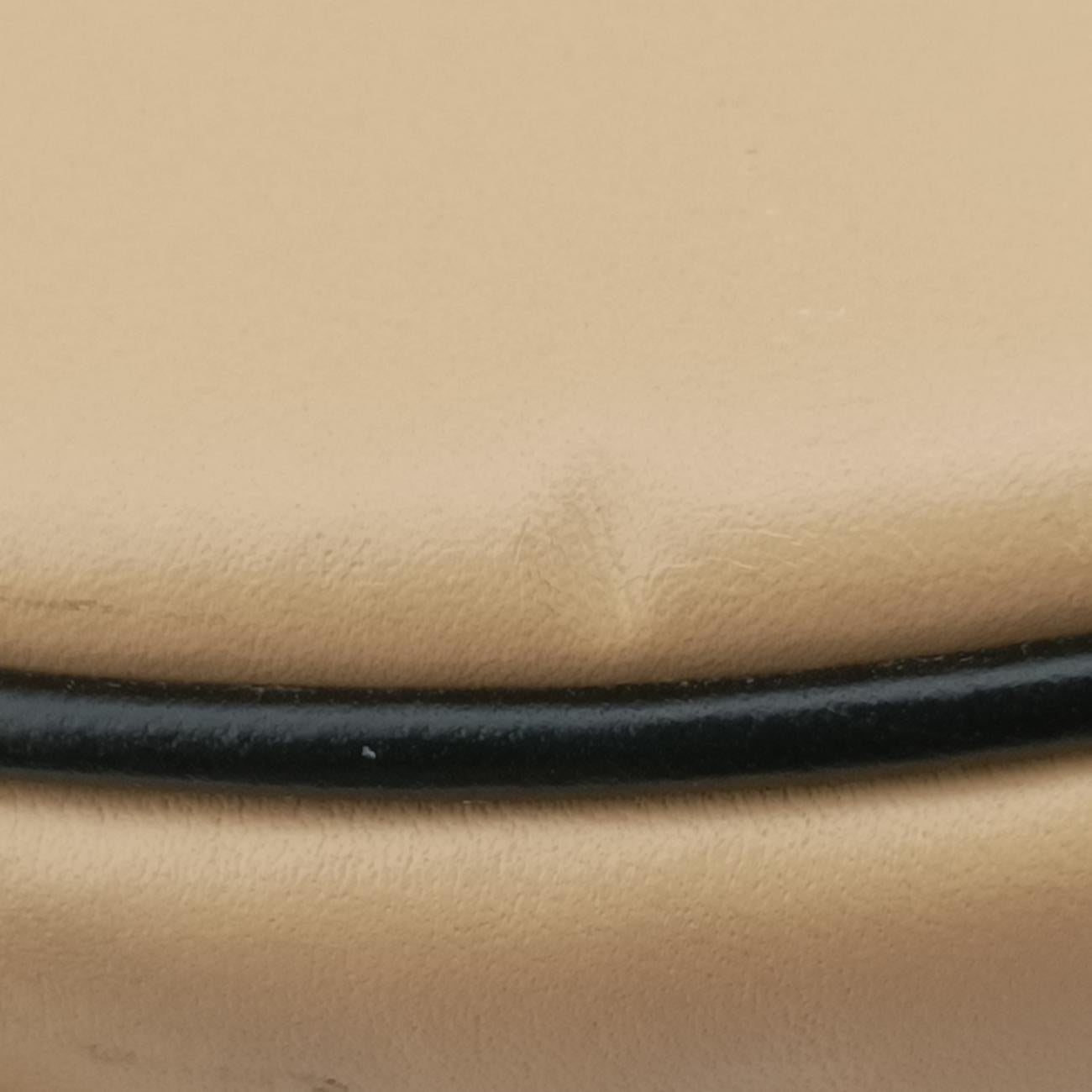 Petite Boite Chapeau BEIGE×BLACK Leather PL0318 ICチップ