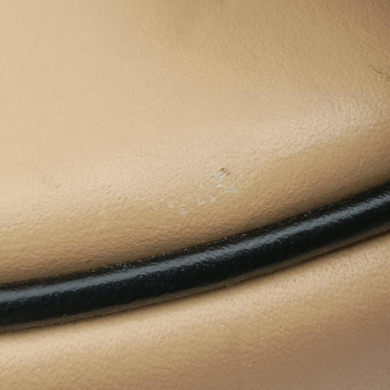 Petite Boite Chapeau BEIGE×BLACK Leather PL0318 ICチップ