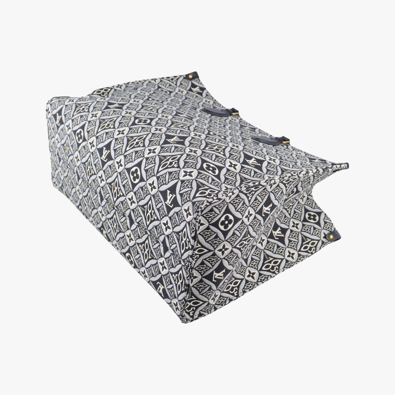 Vintage Louis Vuitton On the Go GM Black×White Jacquard M57207 shoulderbag | stylenewstar