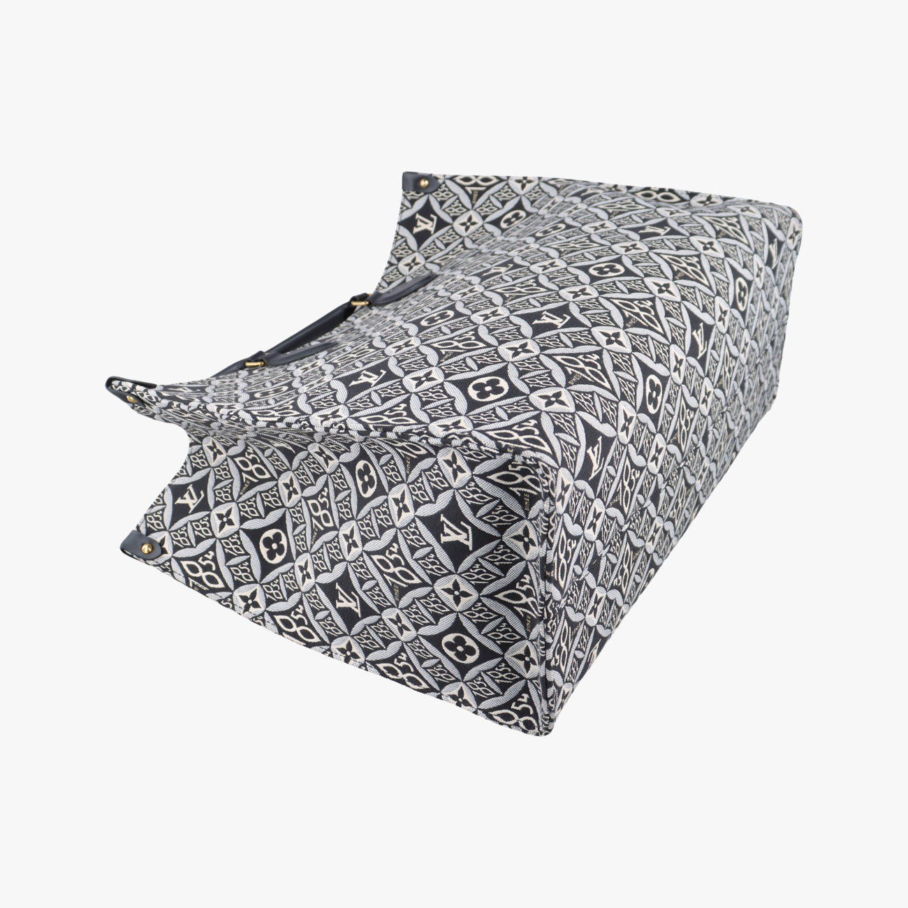 Vintage Louis Vuitton On the Go GM Black×White Jacquard M57207 shoulderbag | stylenewstar