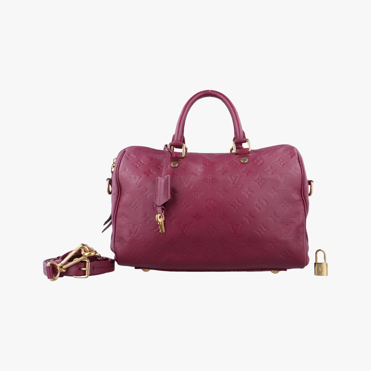 Secondhand Louis Vuitton Speedy Bandoulière30 Oroll Monogram Empreinte M40757 shoulderbag | stylenewstar